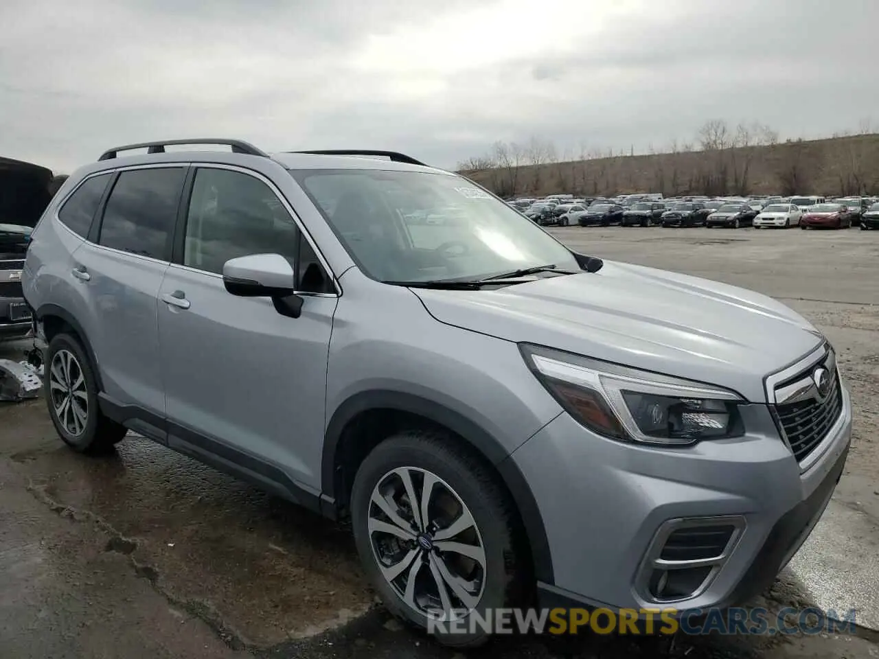4 Photograph of a damaged car JF2SKAUC8MH455281 SUBARU FORESTER 2021