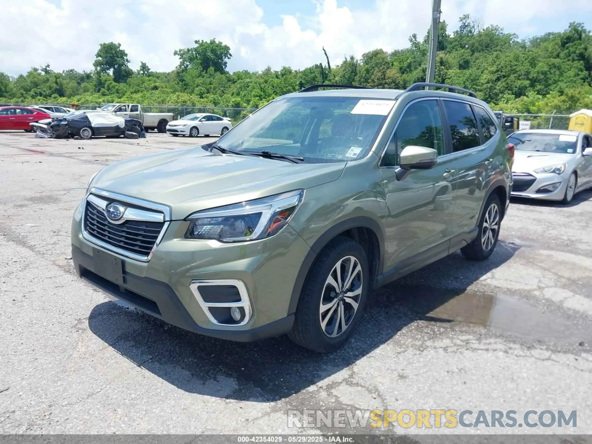 2 Photograph of a damaged car JF2SKAUC8MH479063 SUBARU FORESTER 2021