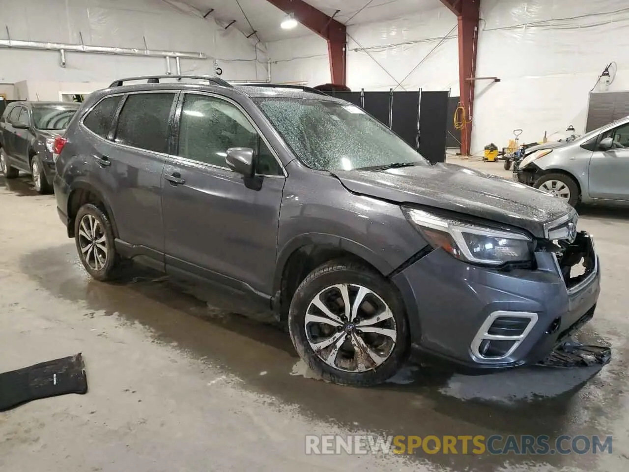 4 Photograph of a damaged car JF2SKAUC8MH508741 SUBARU FORESTER 2021