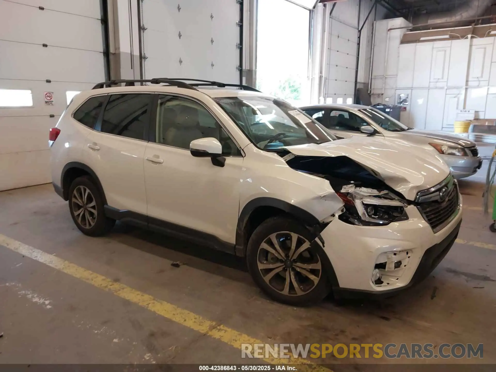 1 Photograph of a damaged car JF2SKAUC8MH515348 SUBARU FORESTER 2021