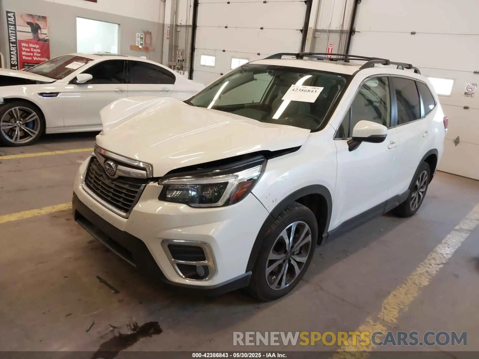 2 Photograph of a damaged car JF2SKAUC8MH515348 SUBARU FORESTER 2021