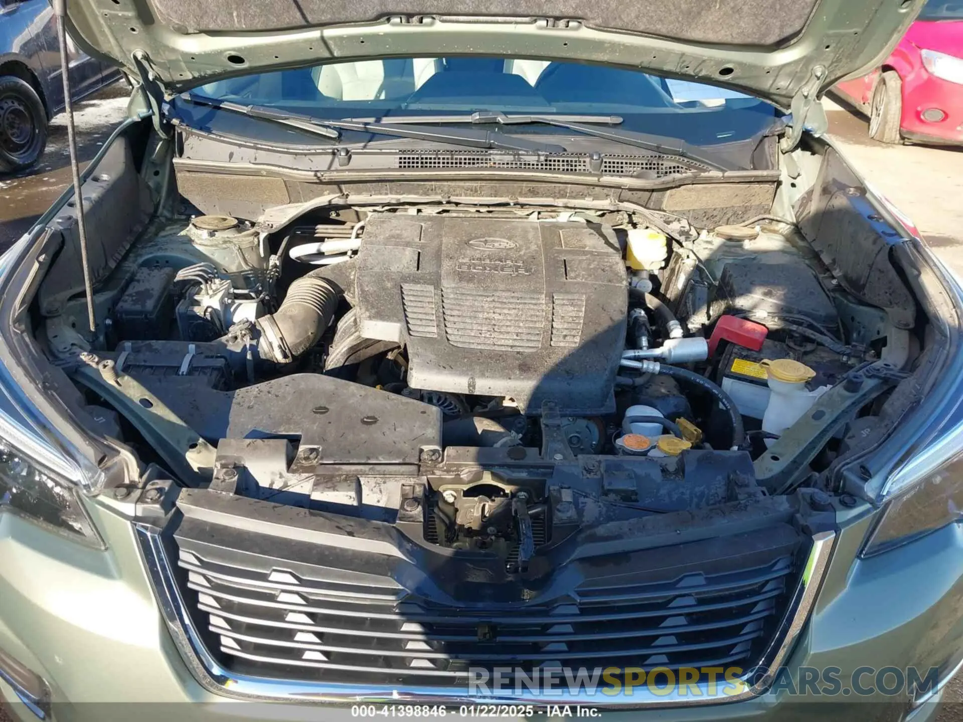 10 Photograph of a damaged car JF2SKAUC9MH422211 SUBARU FORESTER 2021