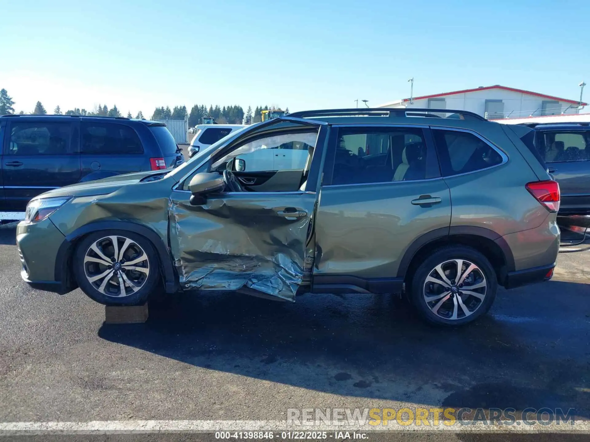 15 Photograph of a damaged car JF2SKAUC9MH422211 SUBARU FORESTER 2021