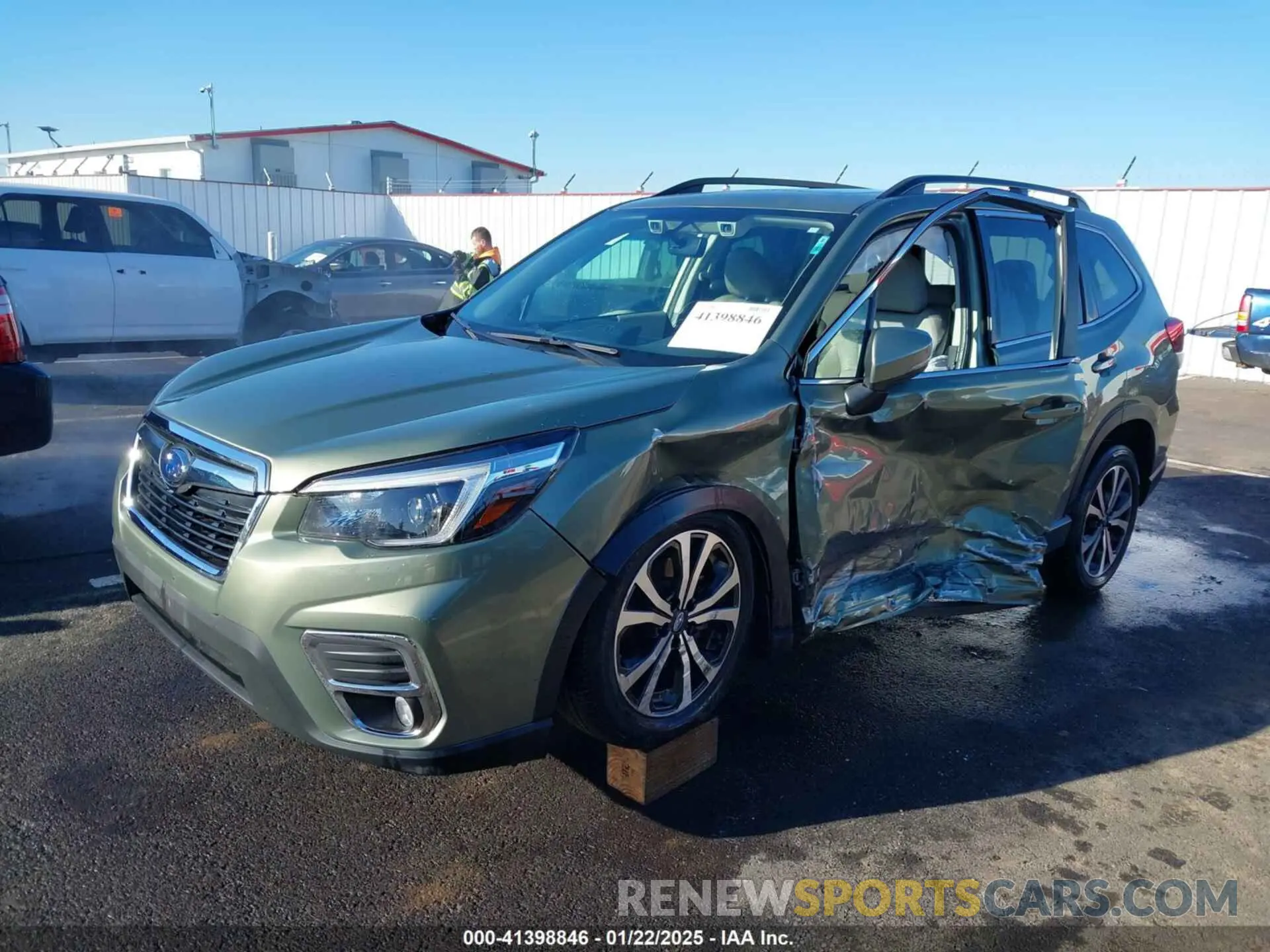 2 Photograph of a damaged car JF2SKAUC9MH422211 SUBARU FORESTER 2021