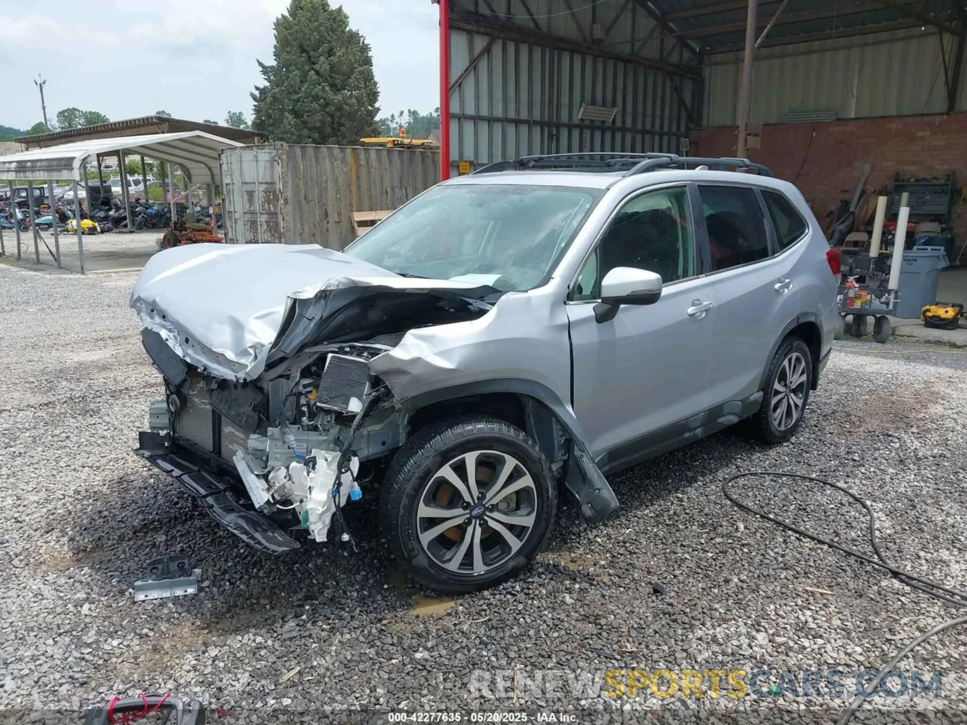 2 Photograph of a damaged car JF2SKAUC9MH532420 SUBARU FORESTER 2021