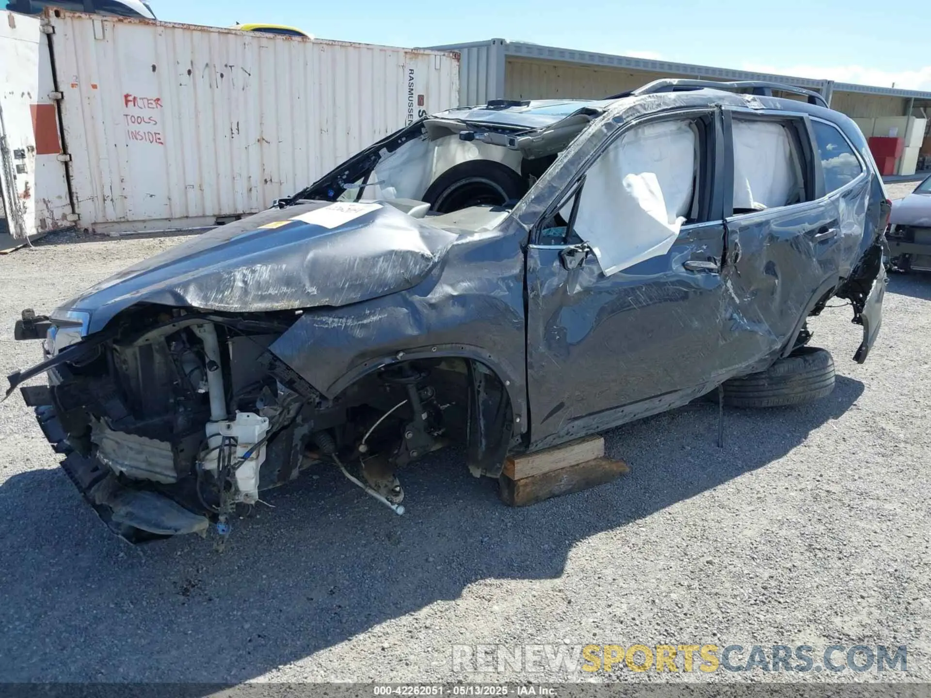 2 Photograph of a damaged car JF2SKAUC9MH541313 SUBARU FORESTER 2021