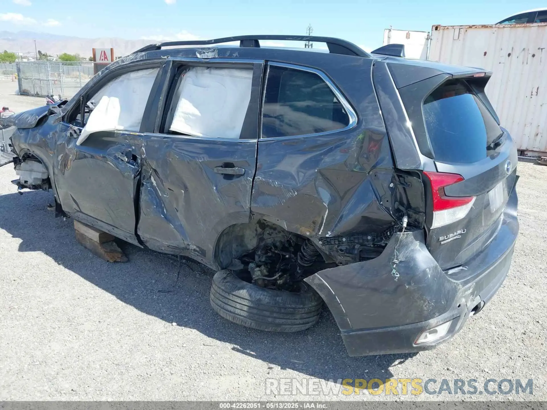 3 Photograph of a damaged car JF2SKAUC9MH541313 SUBARU FORESTER 2021
