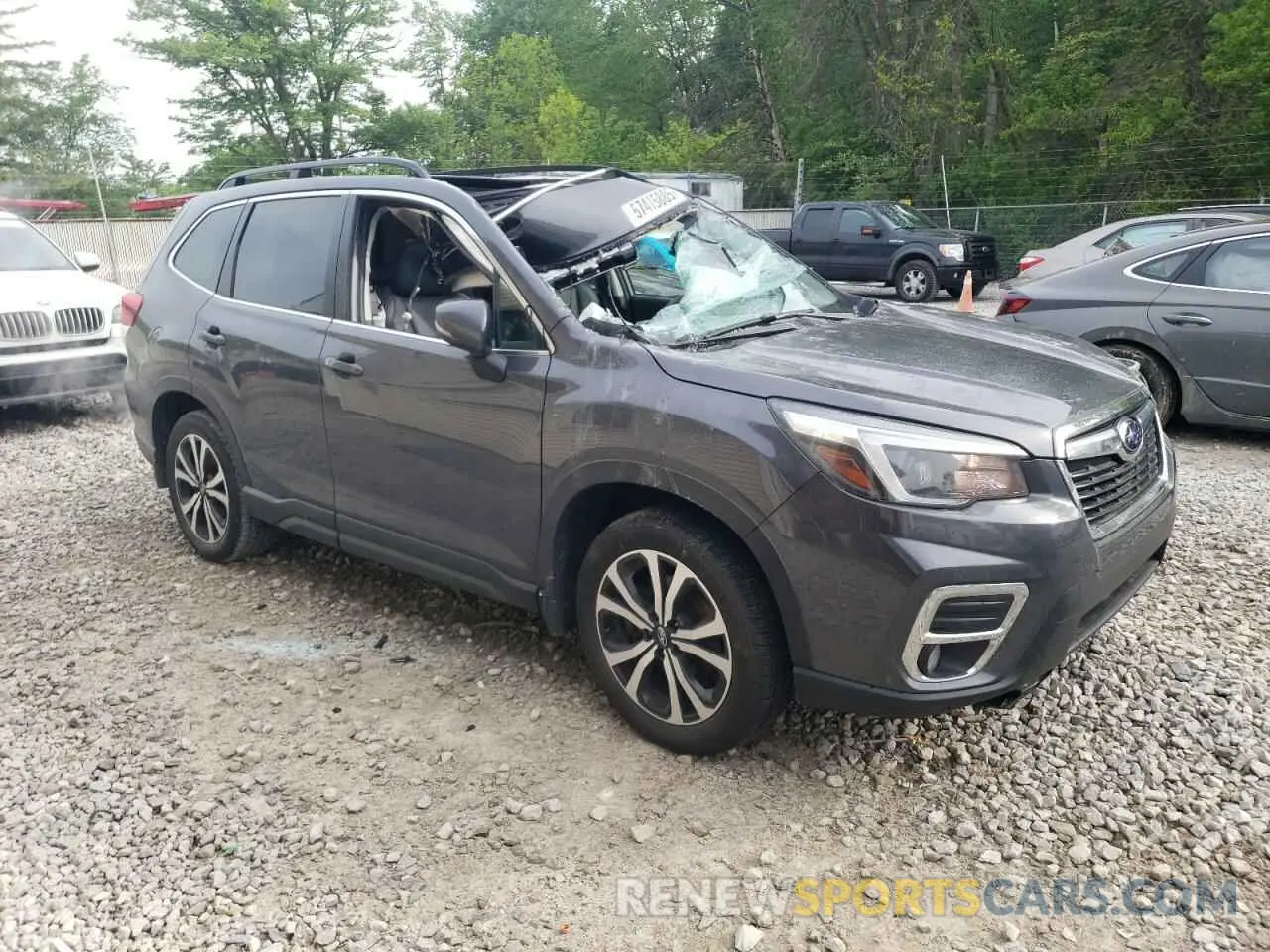 4 Photograph of a damaged car JF2SKAUC9MH548164 SUBARU FORESTER 2021