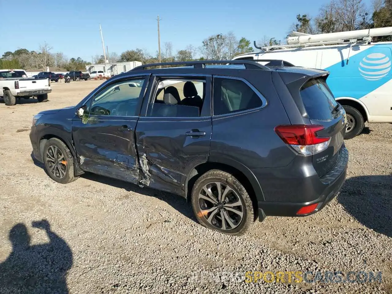 2 Photograph of a damaged car JF2SKAUCXMH559013 SUBARU FORESTER 2021
