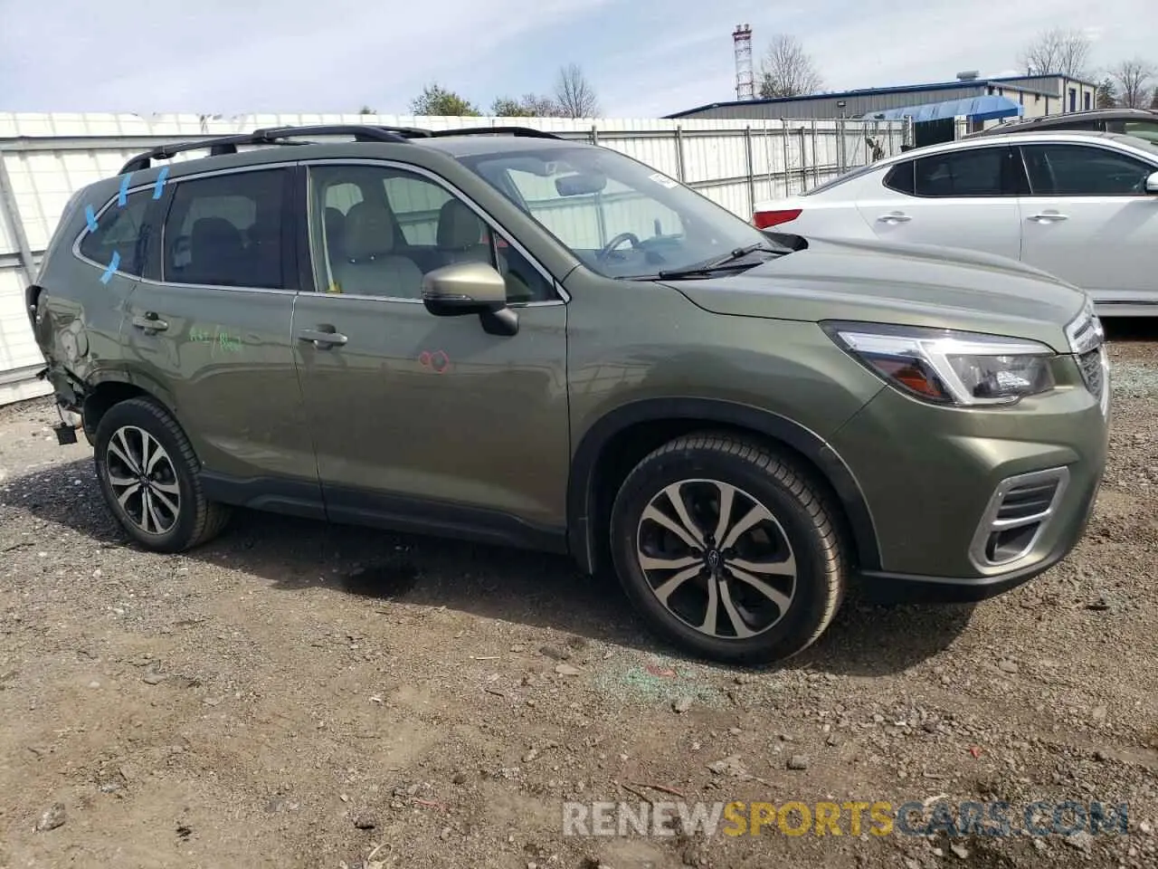4 Photograph of a damaged car JF2SKAUCXMH572943 SUBARU FORESTER 2021