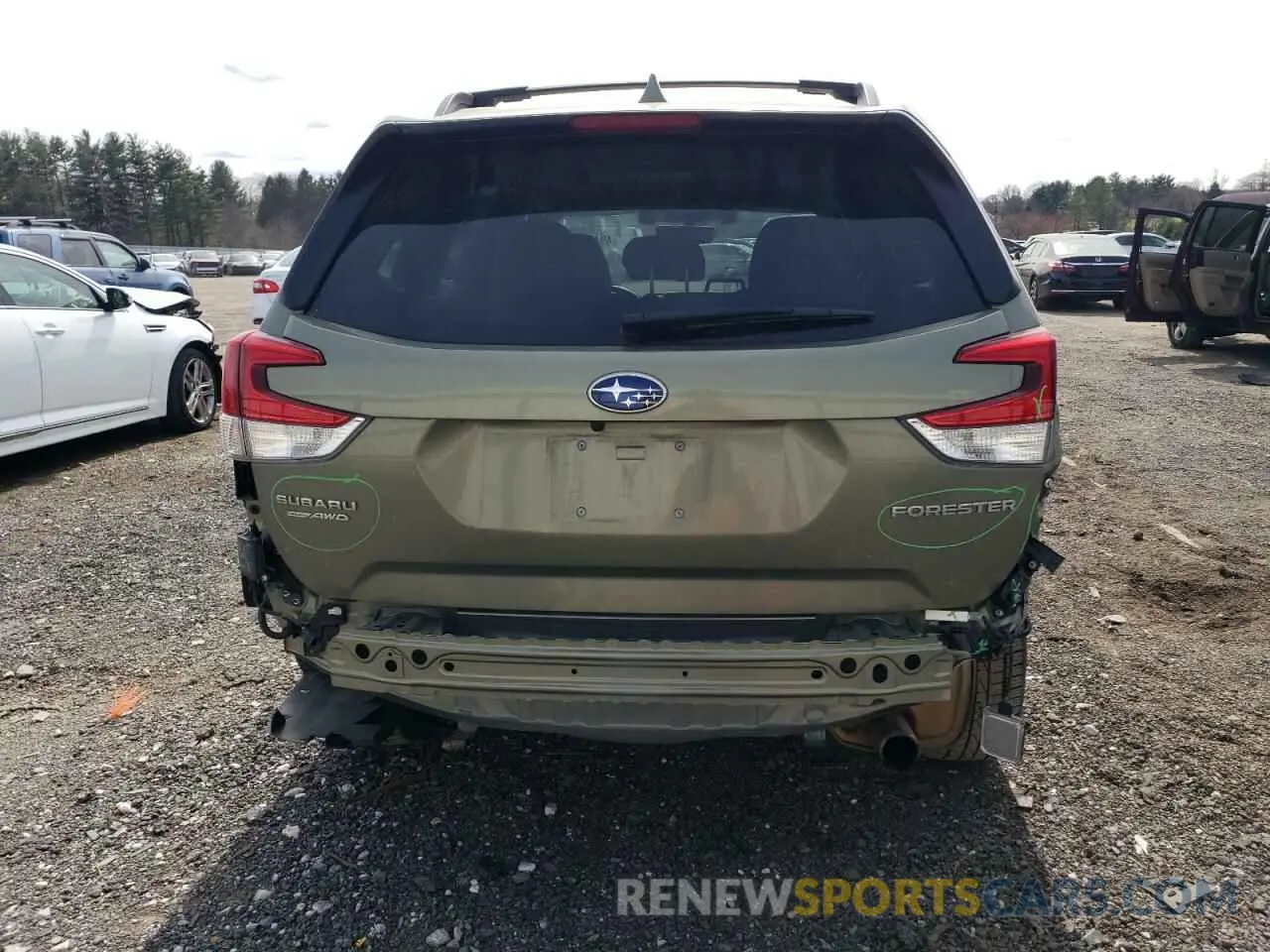 6 Photograph of a damaged car JF2SKAUCXMH572943 SUBARU FORESTER 2021