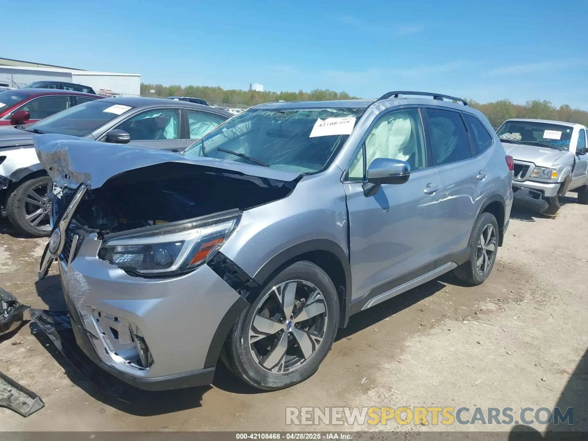 2 Photograph of a damaged car JF2SKAXC0MH447252 SUBARU FORESTER 2021