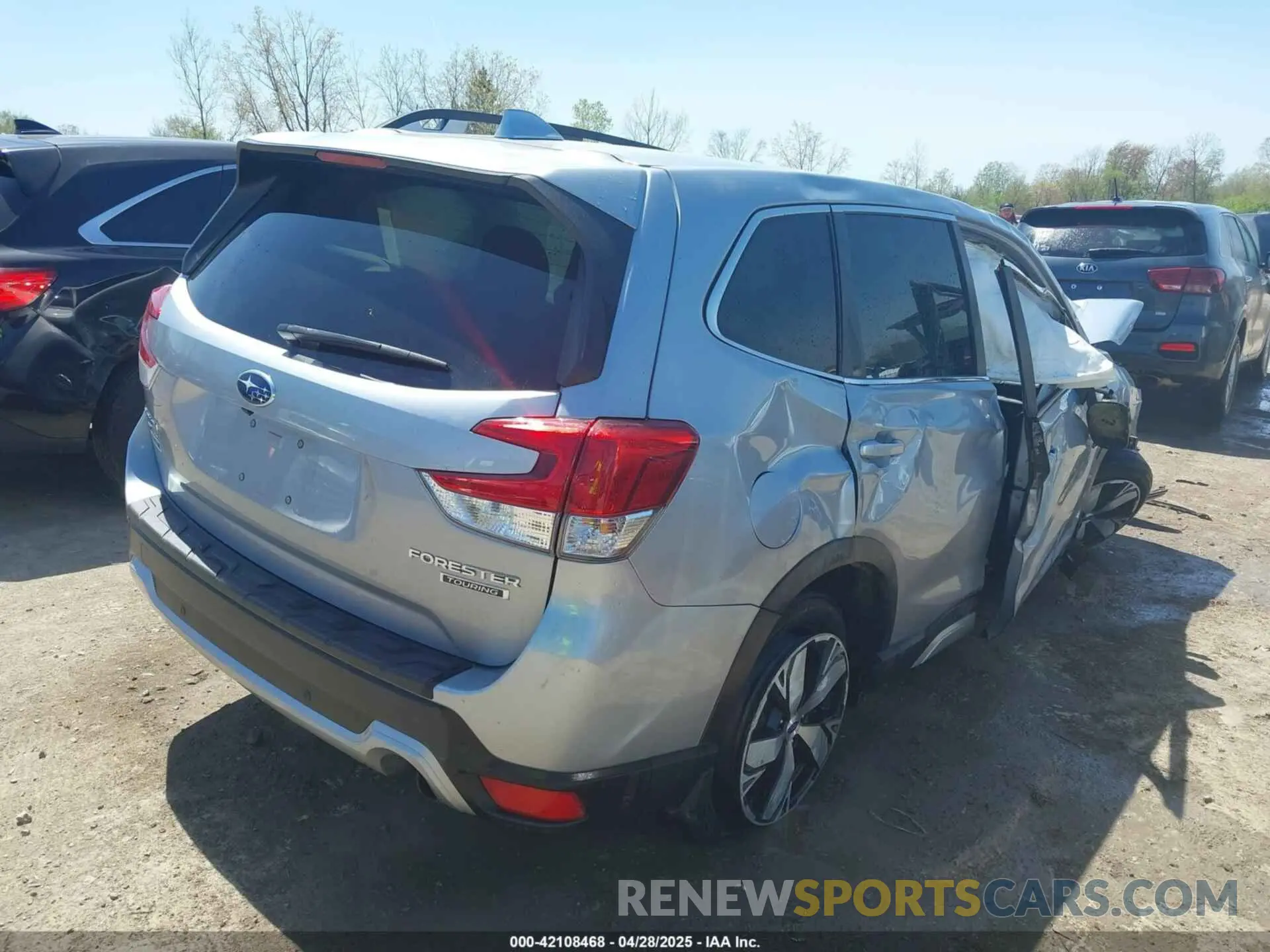 4 Photograph of a damaged car JF2SKAXC0MH447252 SUBARU FORESTER 2021