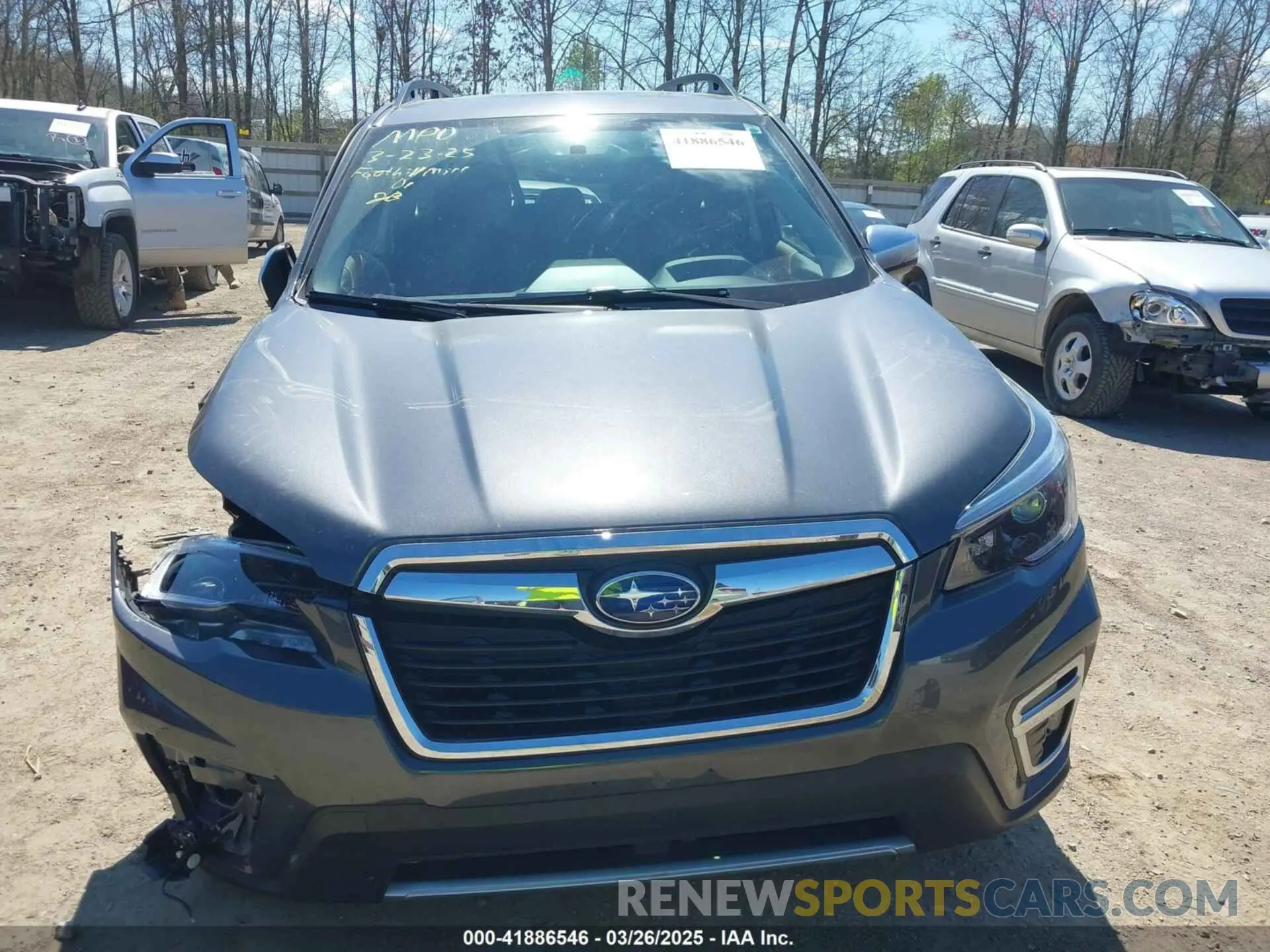 12 Photograph of a damaged car JF2SKAXC0MH468473 SUBARU FORESTER 2021
