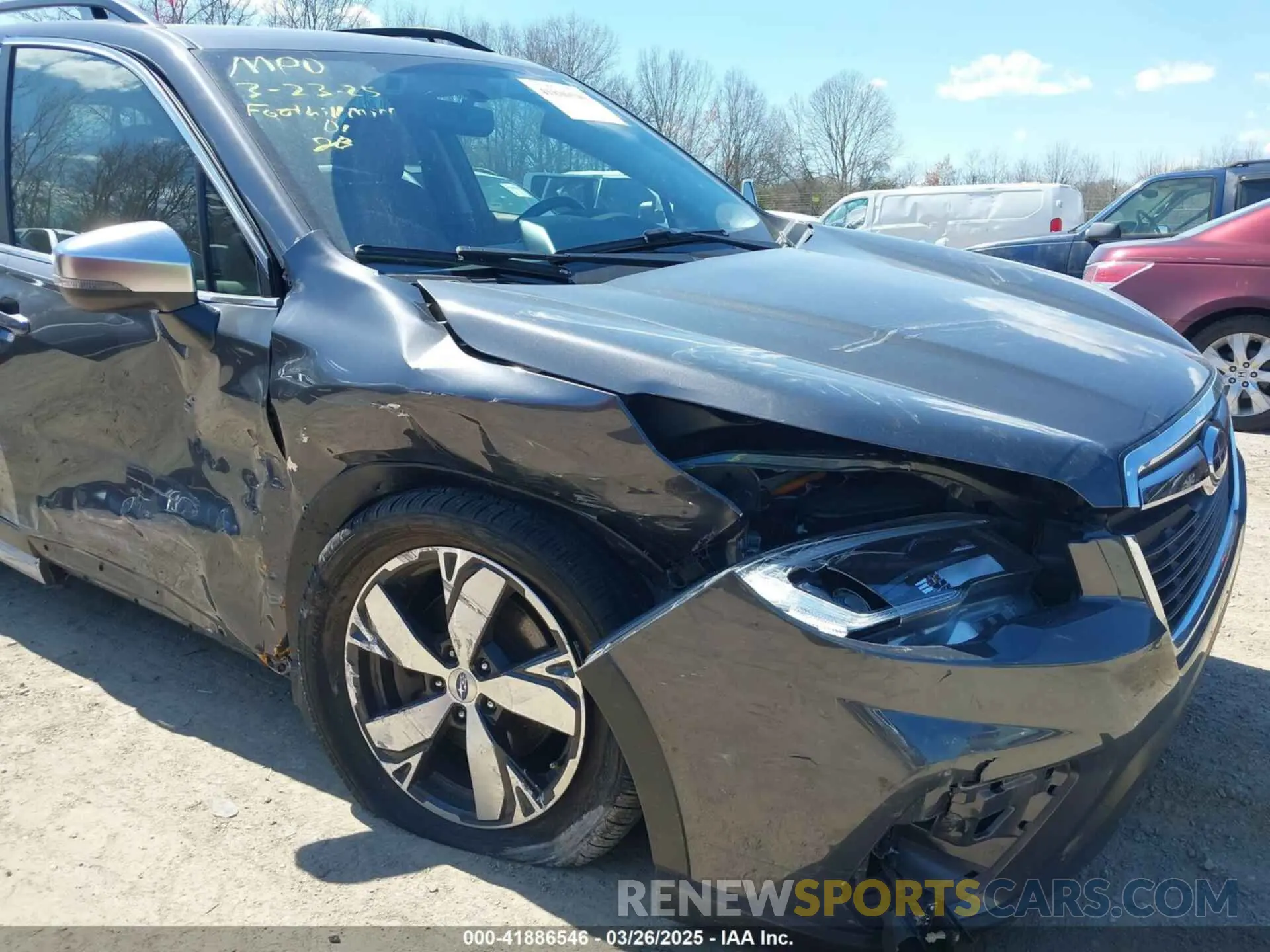 6 Photograph of a damaged car JF2SKAXC0MH468473 SUBARU FORESTER 2021