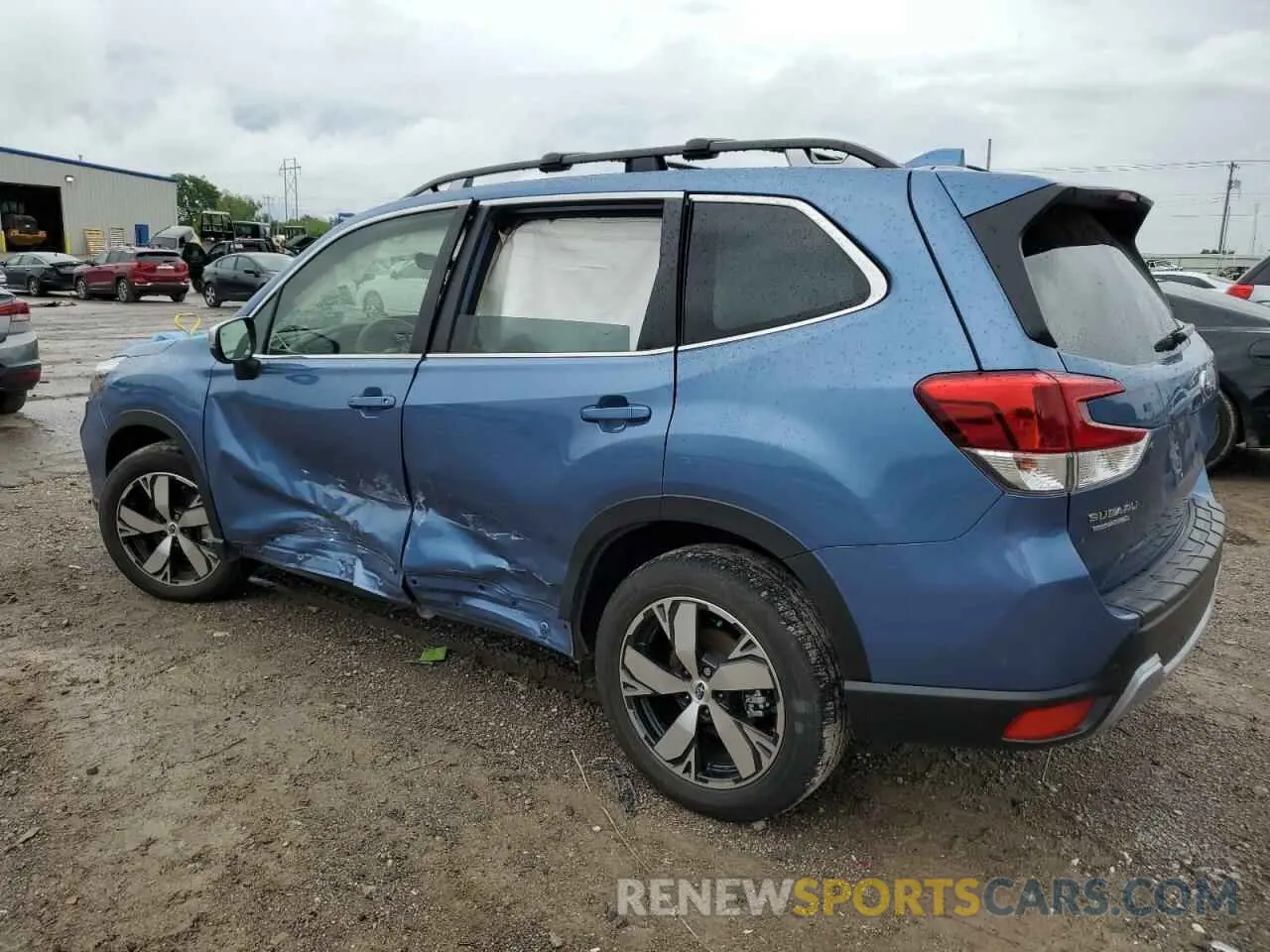 2 Photograph of a damaged car JF2SKAXC0MH486262 SUBARU FORESTER 2021