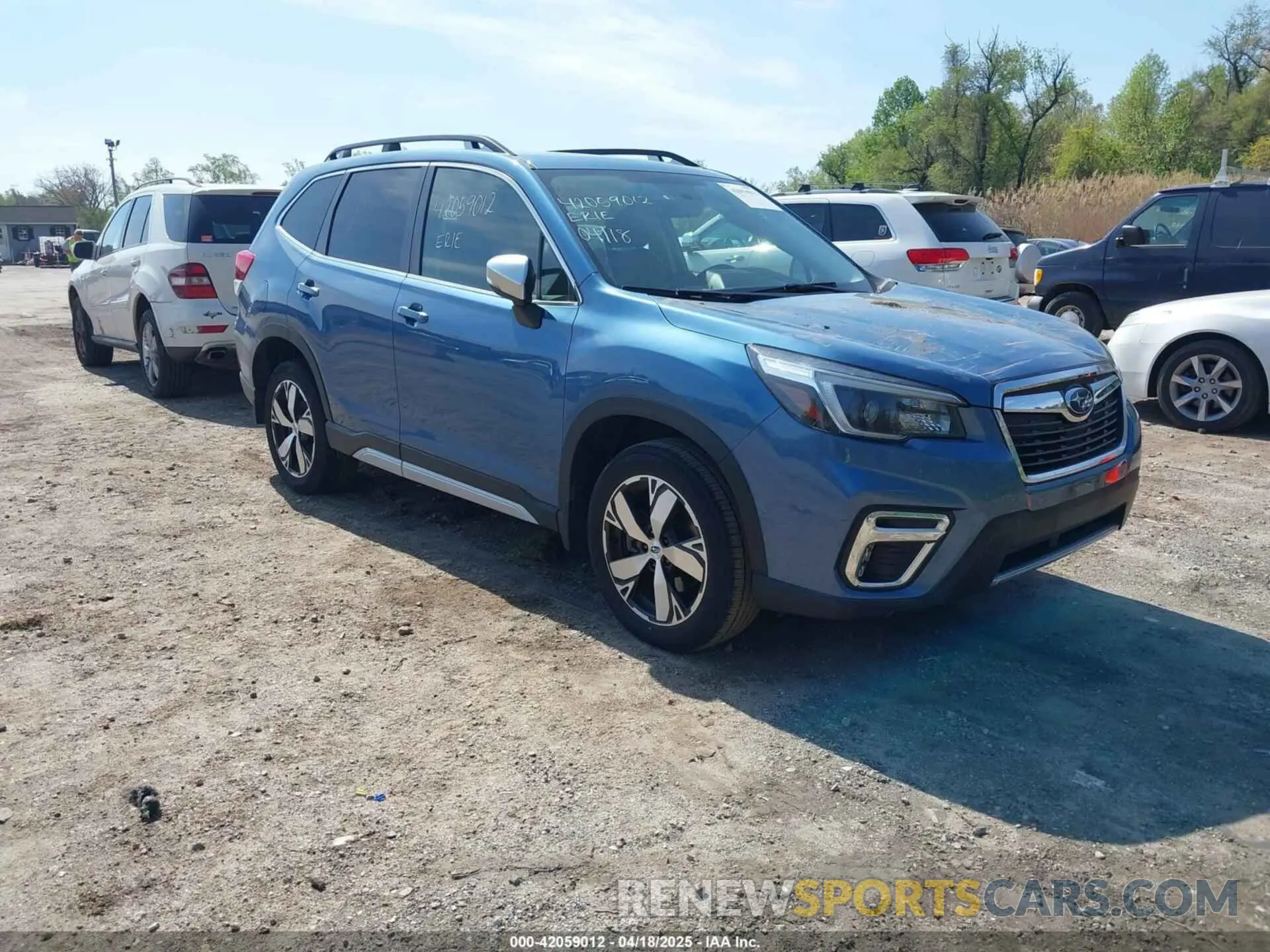 1 Photograph of a damaged car JF2SKAXC2MH489888 SUBARU FORESTER 2021