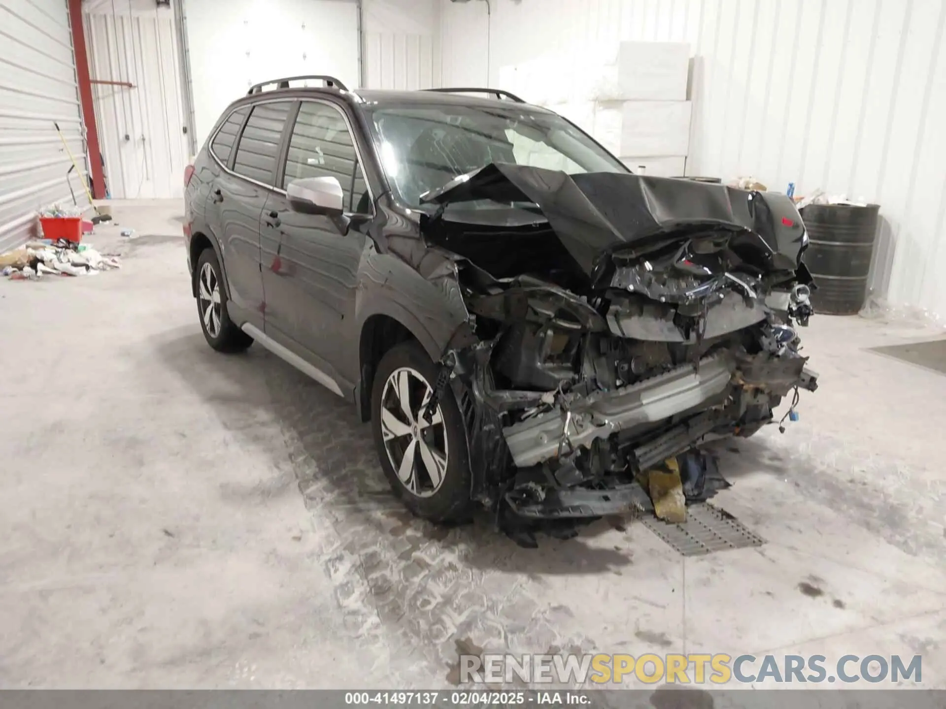 1 Photograph of a damaged car JF2SKAXC2MH520525 SUBARU FORESTER 2021