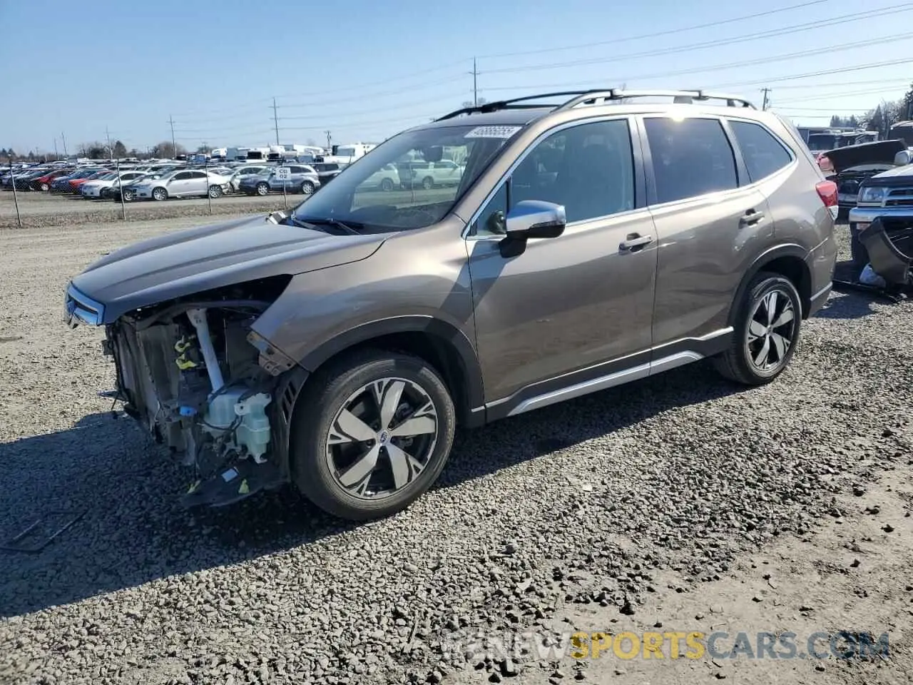 1 Photograph of a damaged car JF2SKAXC3MH485946 SUBARU FORESTER 2021