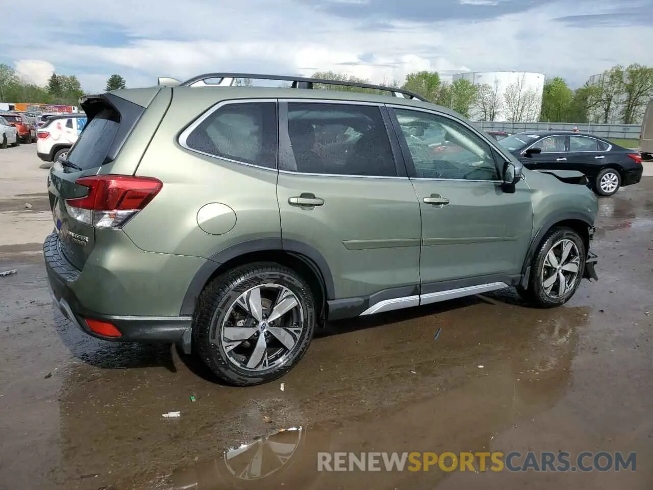 3 Photograph of a damaged car JF2SKAXC4MH443687 SUBARU FORESTER 2021