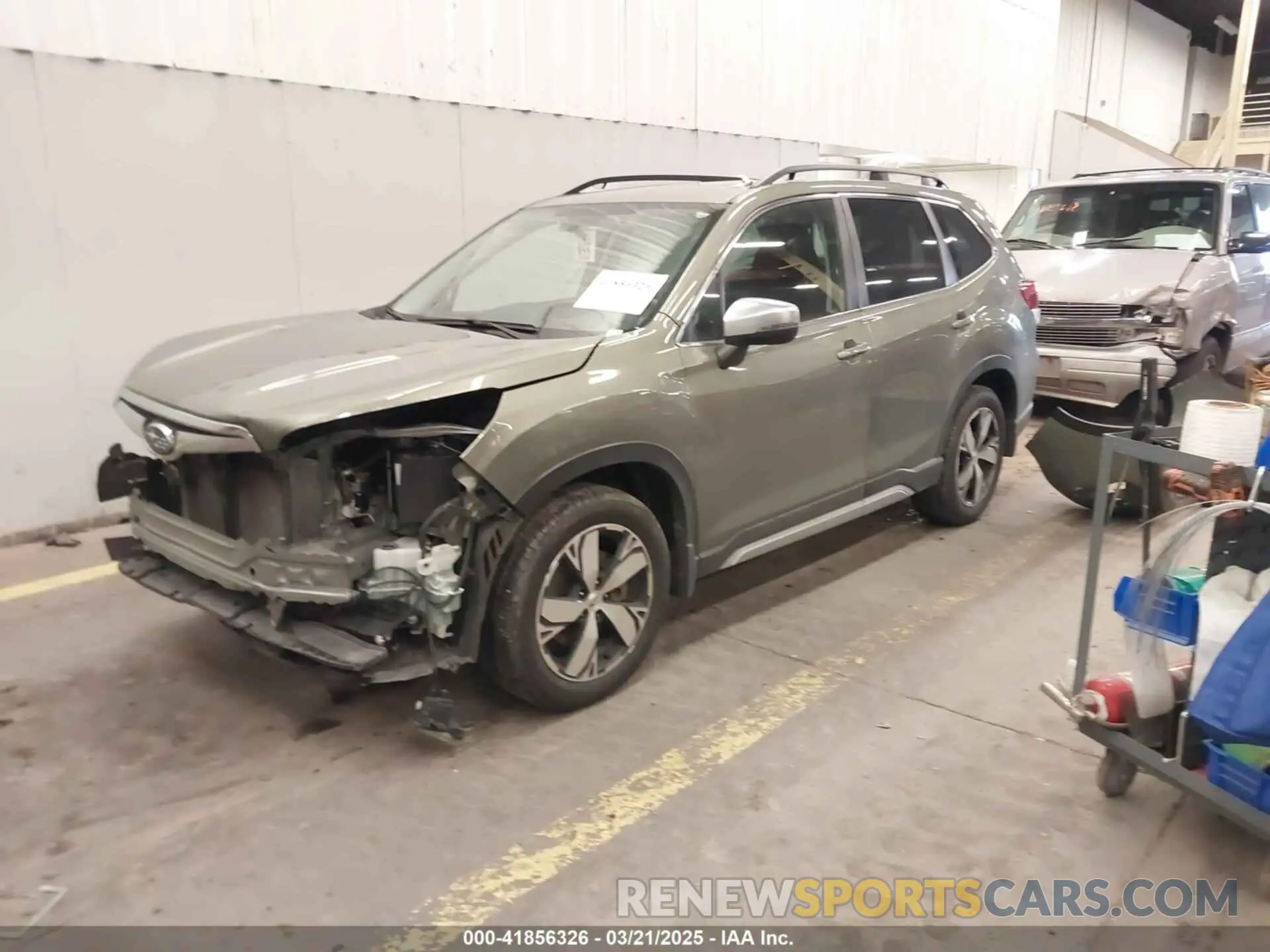 2 Photograph of a damaged car JF2SKAXC6MH468784 SUBARU FORESTER 2021