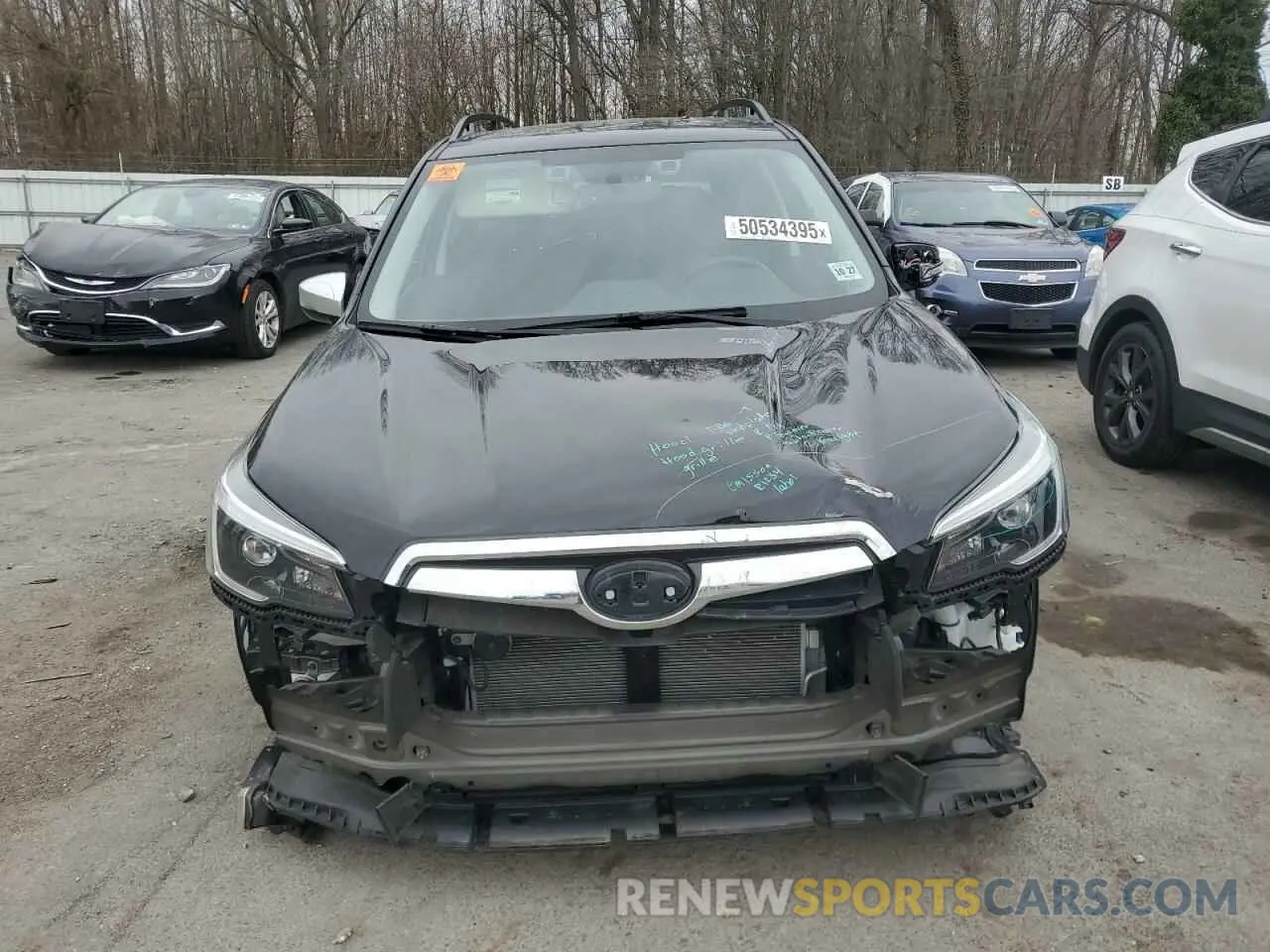 5 Photograph of a damaged car JF2SKAXC6MH480403 SUBARU FORESTER 2021