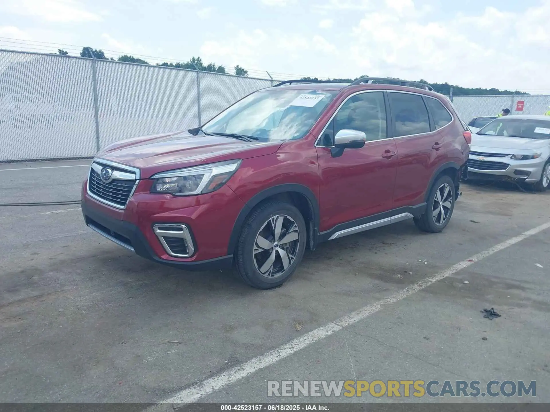 2 Photograph of a damaged car JF2SKAXC7MH526823 SUBARU FORESTER 2021
