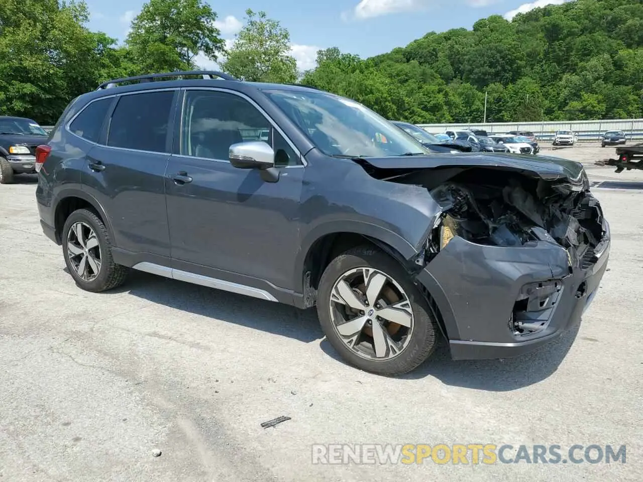 4 Photograph of a damaged car JF2SKAXC8MH417755 SUBARU FORESTER 2021