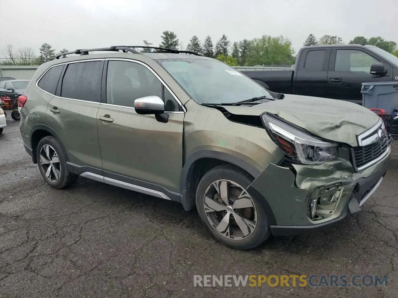 4 Photograph of a damaged car JF2SKAXC9MH496143 SUBARU FORESTER 2021