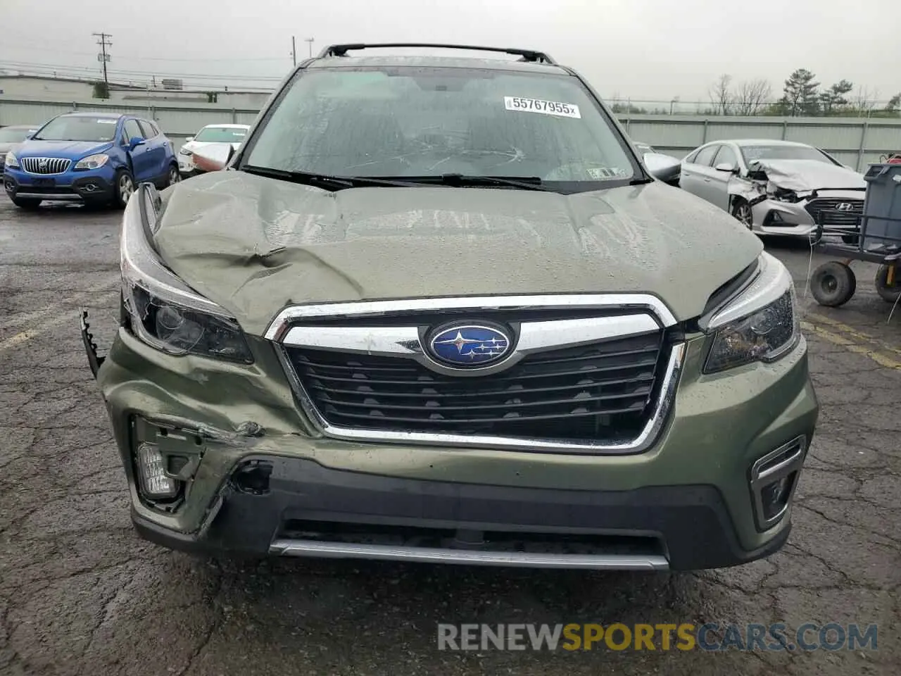 5 Photograph of a damaged car JF2SKAXC9MH496143 SUBARU FORESTER 2021