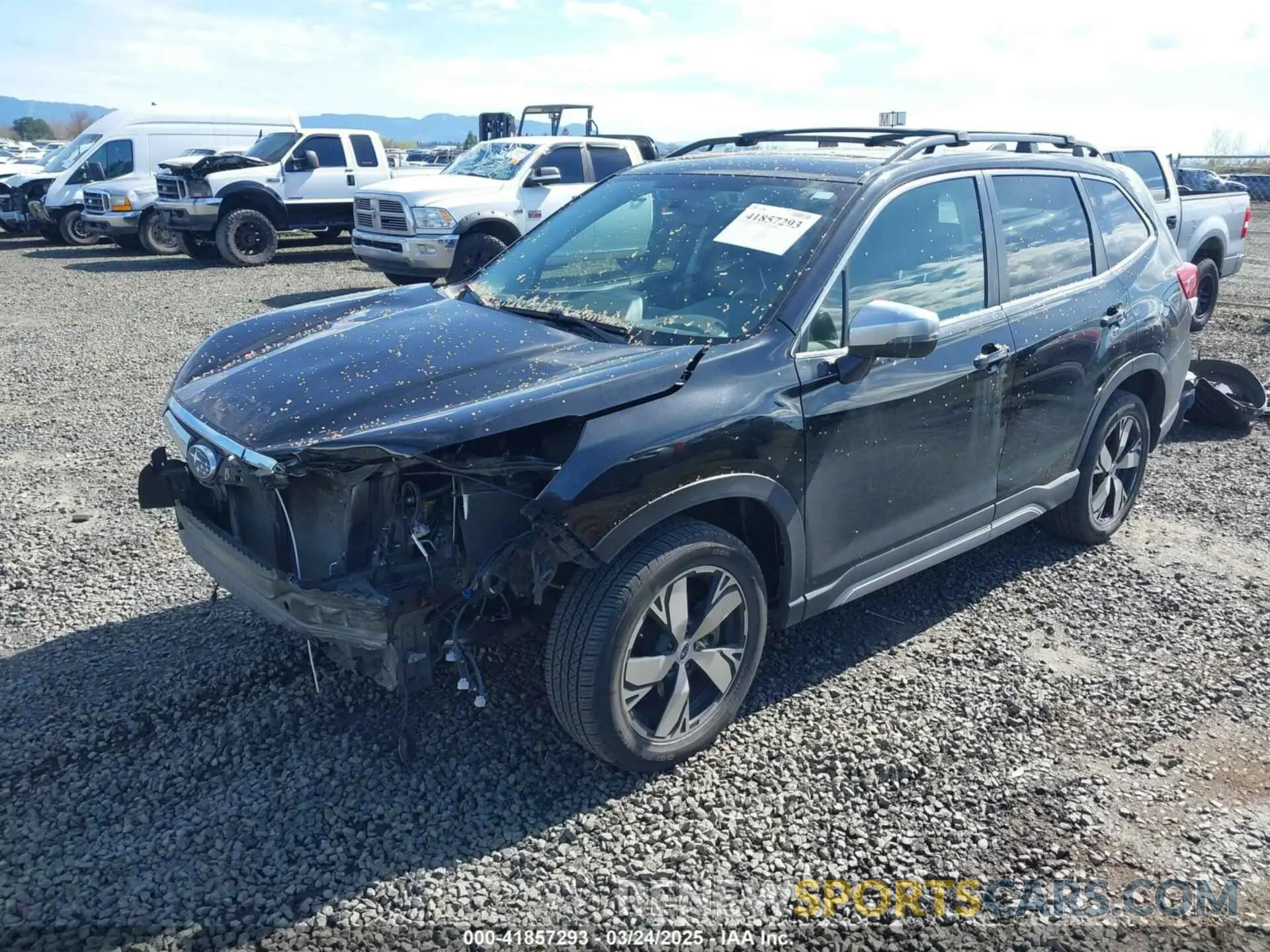 2 Photograph of a damaged car JF2SKAXCXMH434072 SUBARU FORESTER 2021