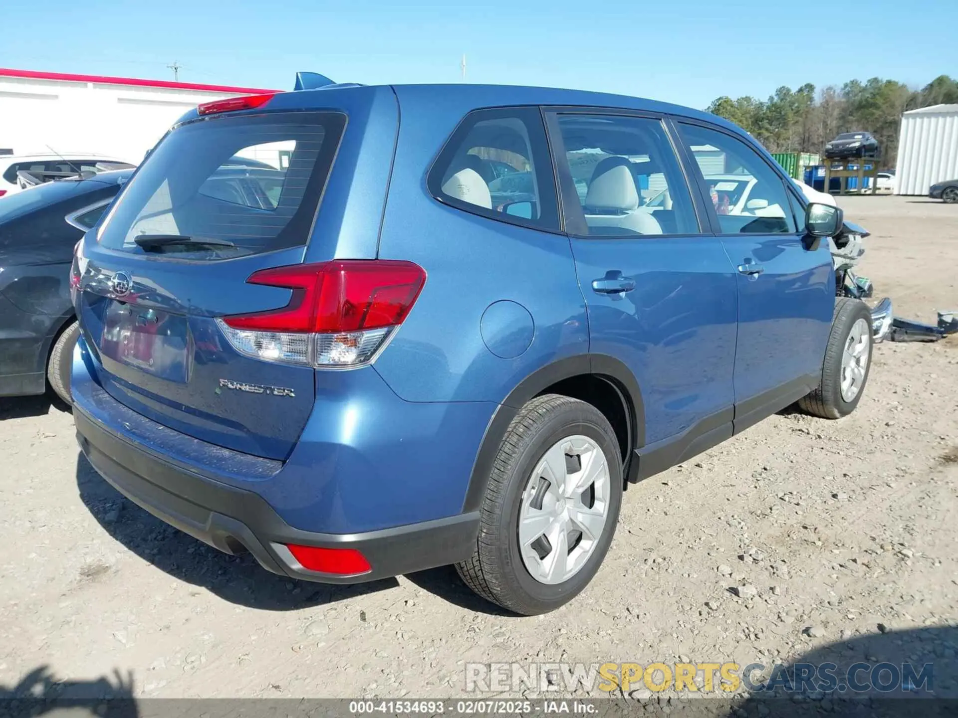 4 Photograph of a damaged car JF2SKAAC7NH508008 SUBARU FORESTER 2022
