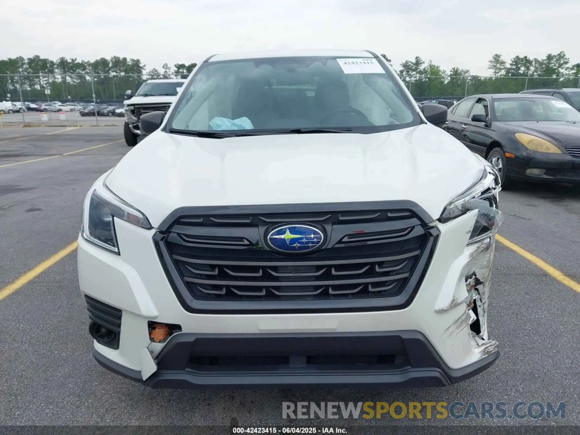 12 Photograph of a damaged car JF2SKAAC7NH513936 SUBARU FORESTER 2022