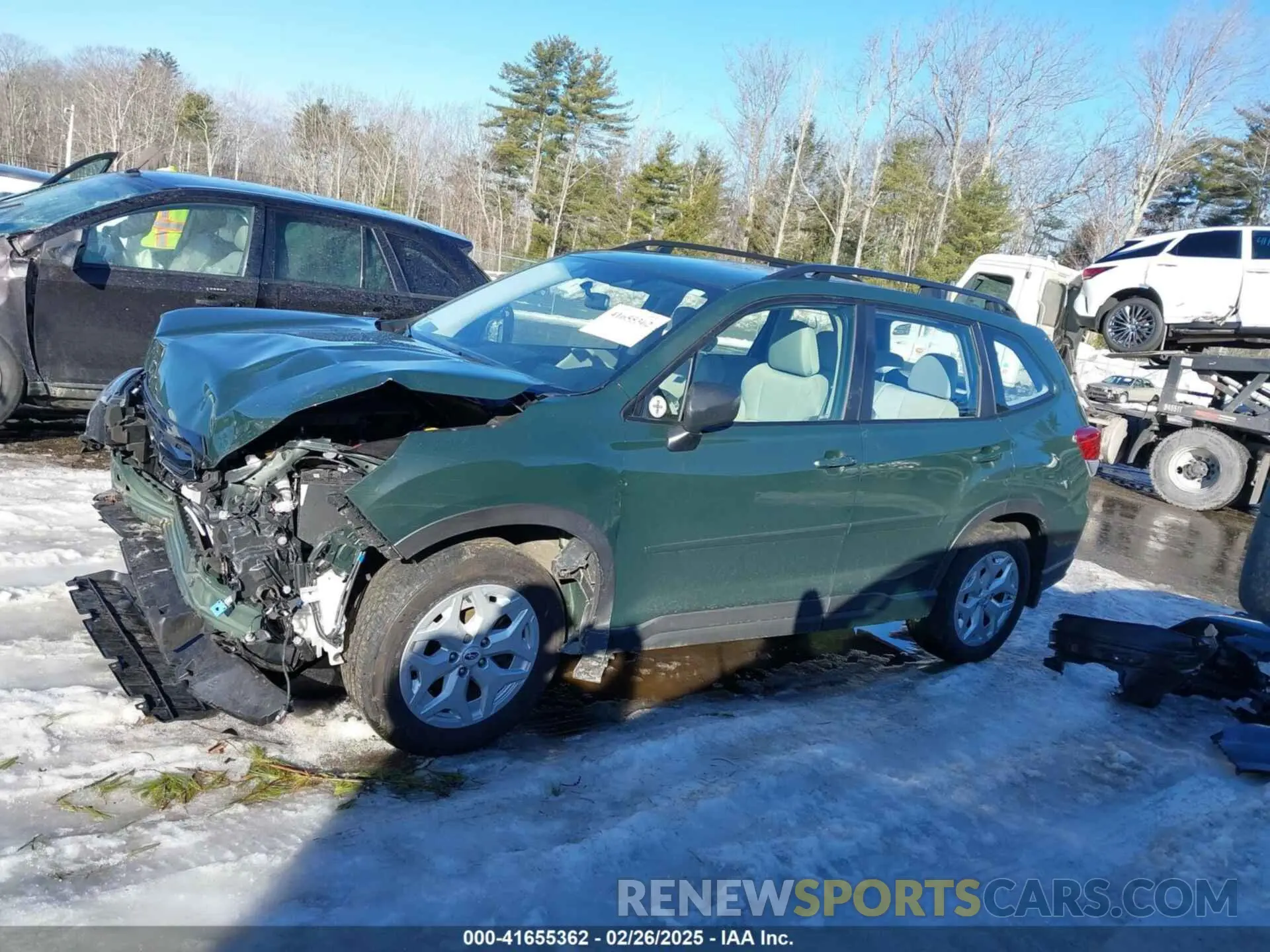 15 Photograph of a damaged car JF2SKACC1NH501987 SUBARU FORESTER 2022