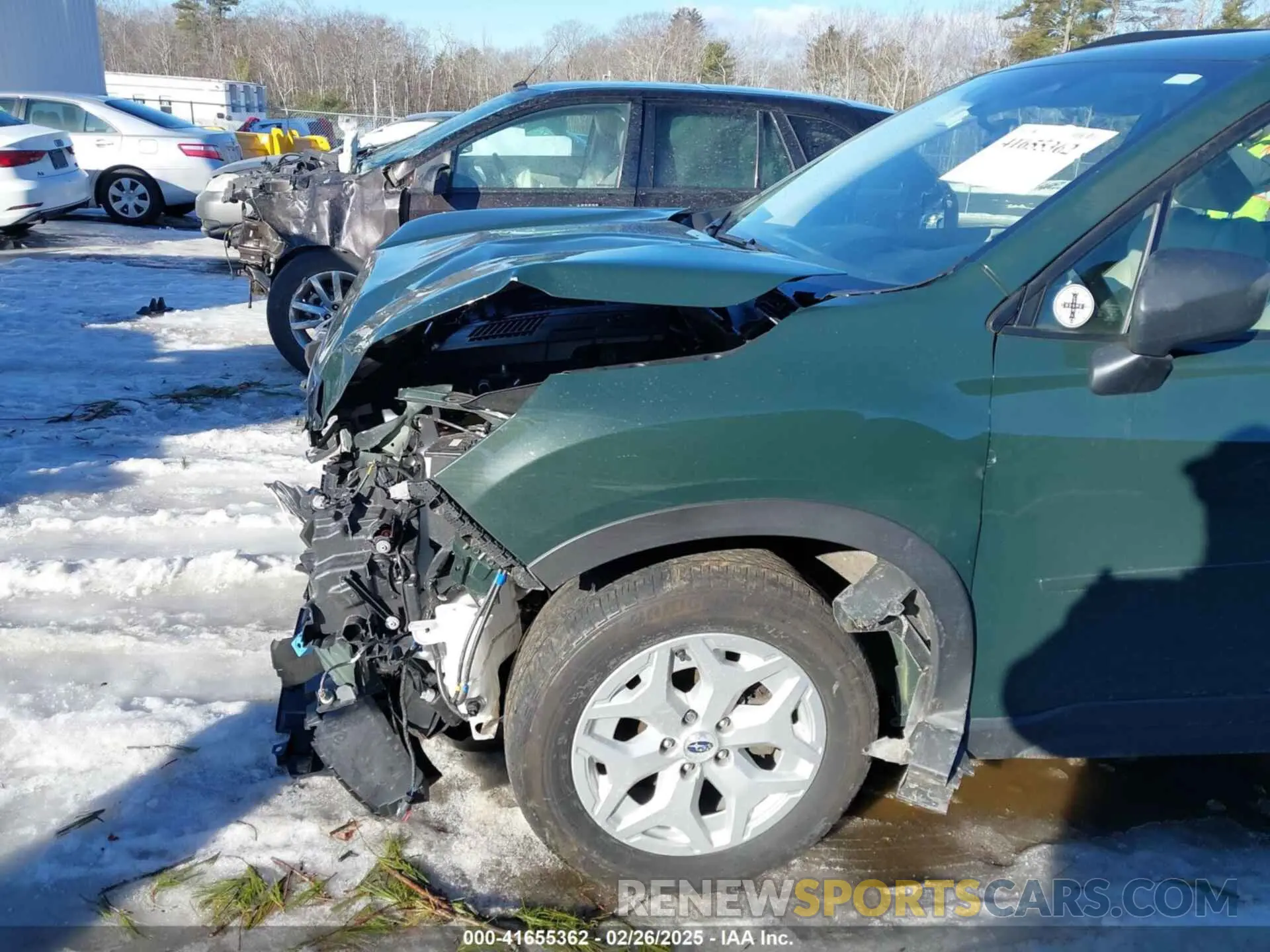 19 Photograph of a damaged car JF2SKACC1NH501987 SUBARU FORESTER 2022