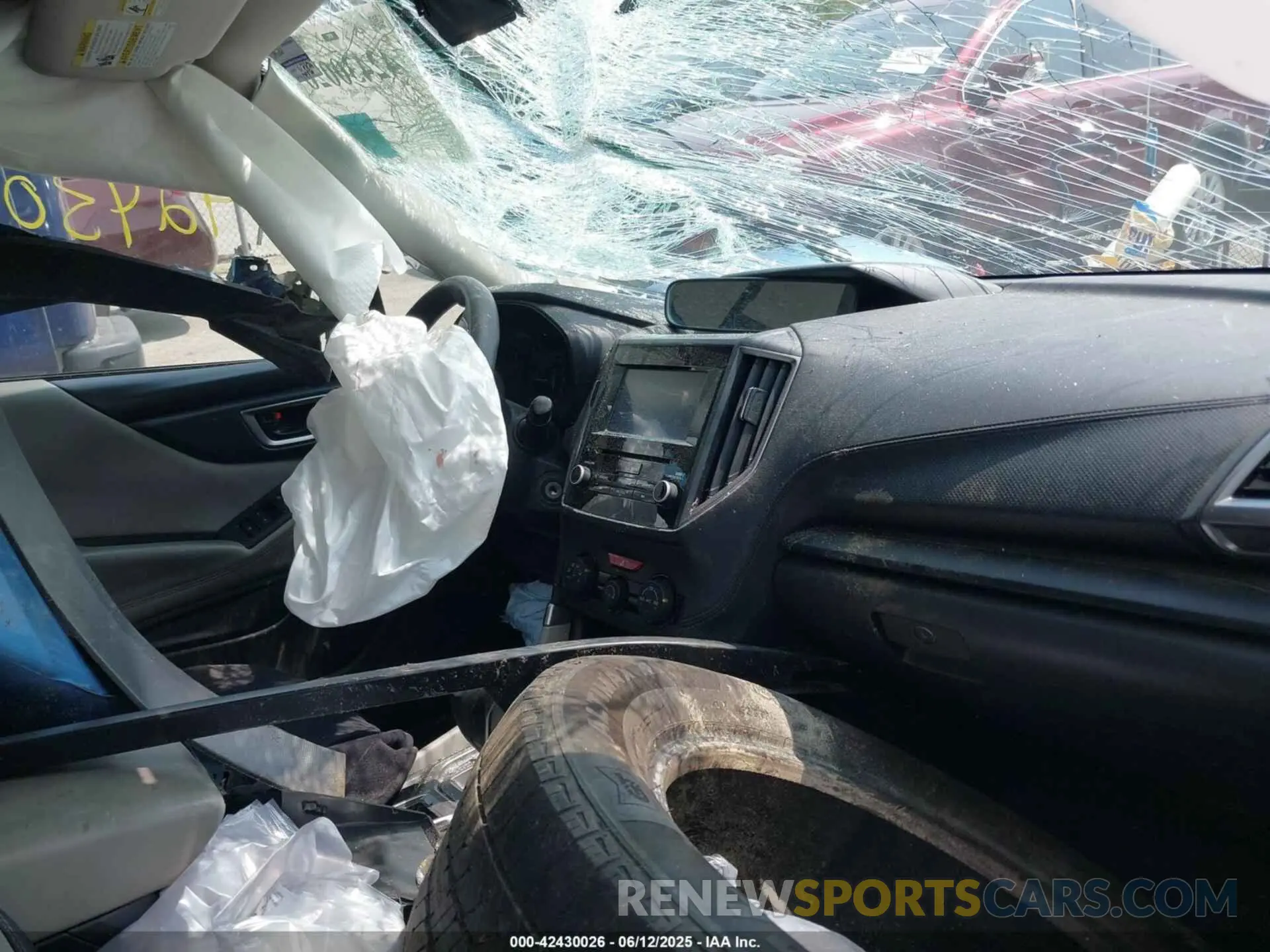 5 Photograph of a damaged car JF2SKACC2NH447504 SUBARU FORESTER 2022