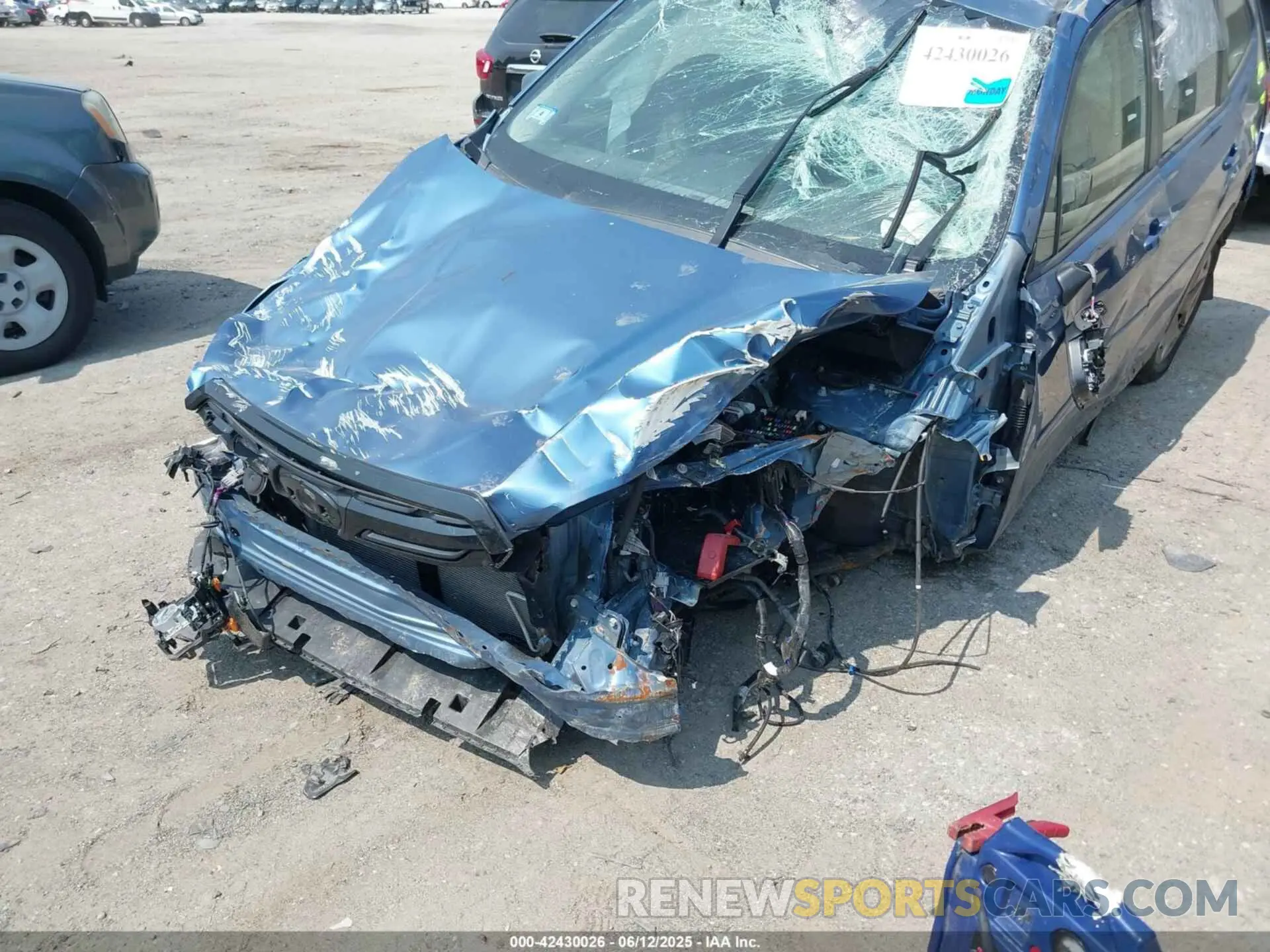 6 Photograph of a damaged car JF2SKACC2NH447504 SUBARU FORESTER 2022
