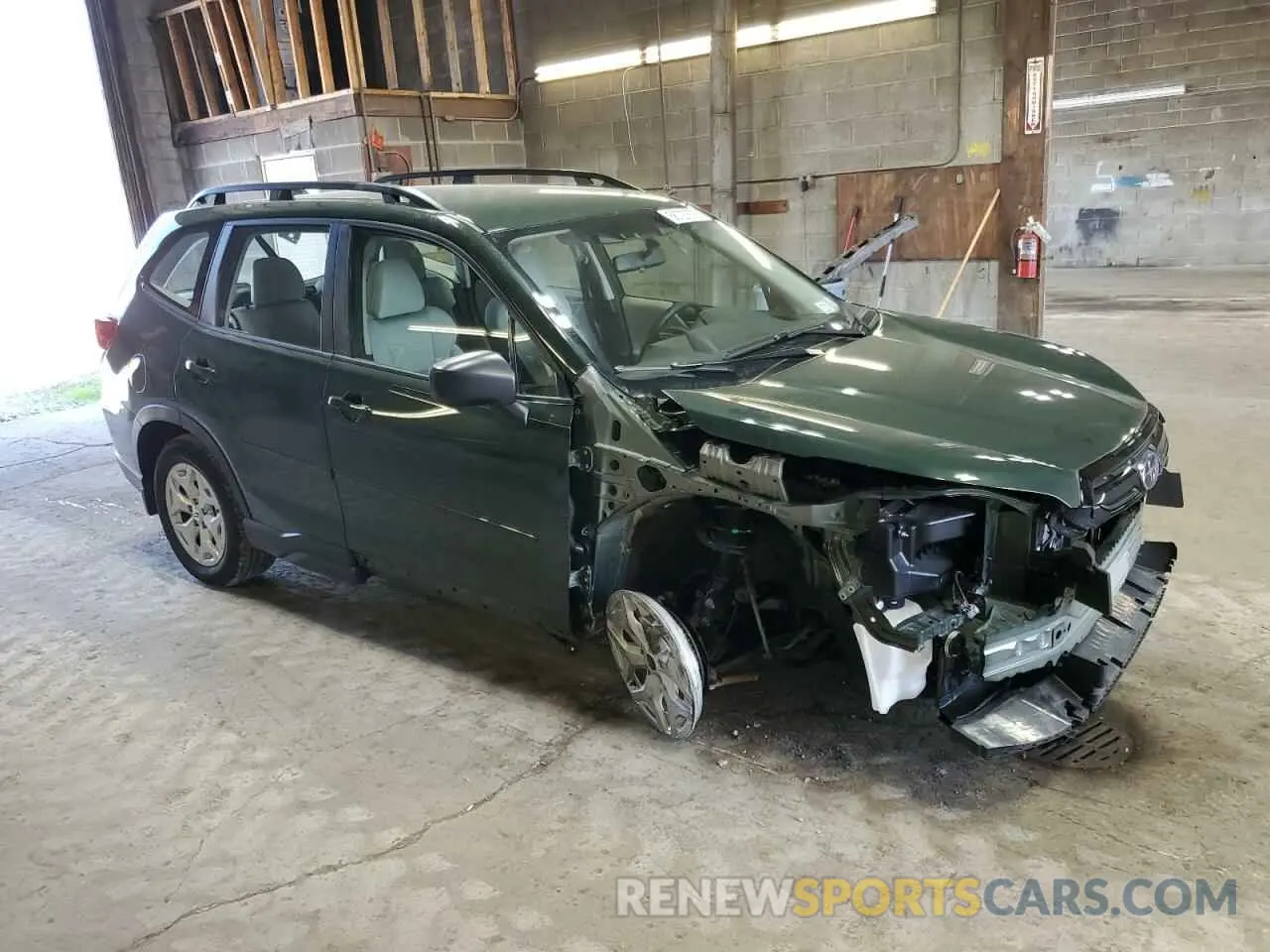 4 Photograph of a damaged car JF2SKACC3NH424510 SUBARU FORESTER 2022