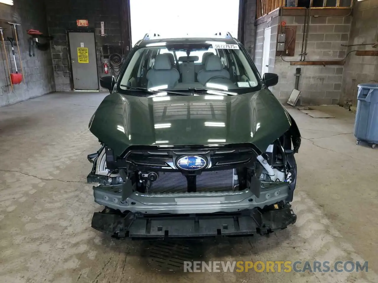 5 Photograph of a damaged car JF2SKACC3NH424510 SUBARU FORESTER 2022