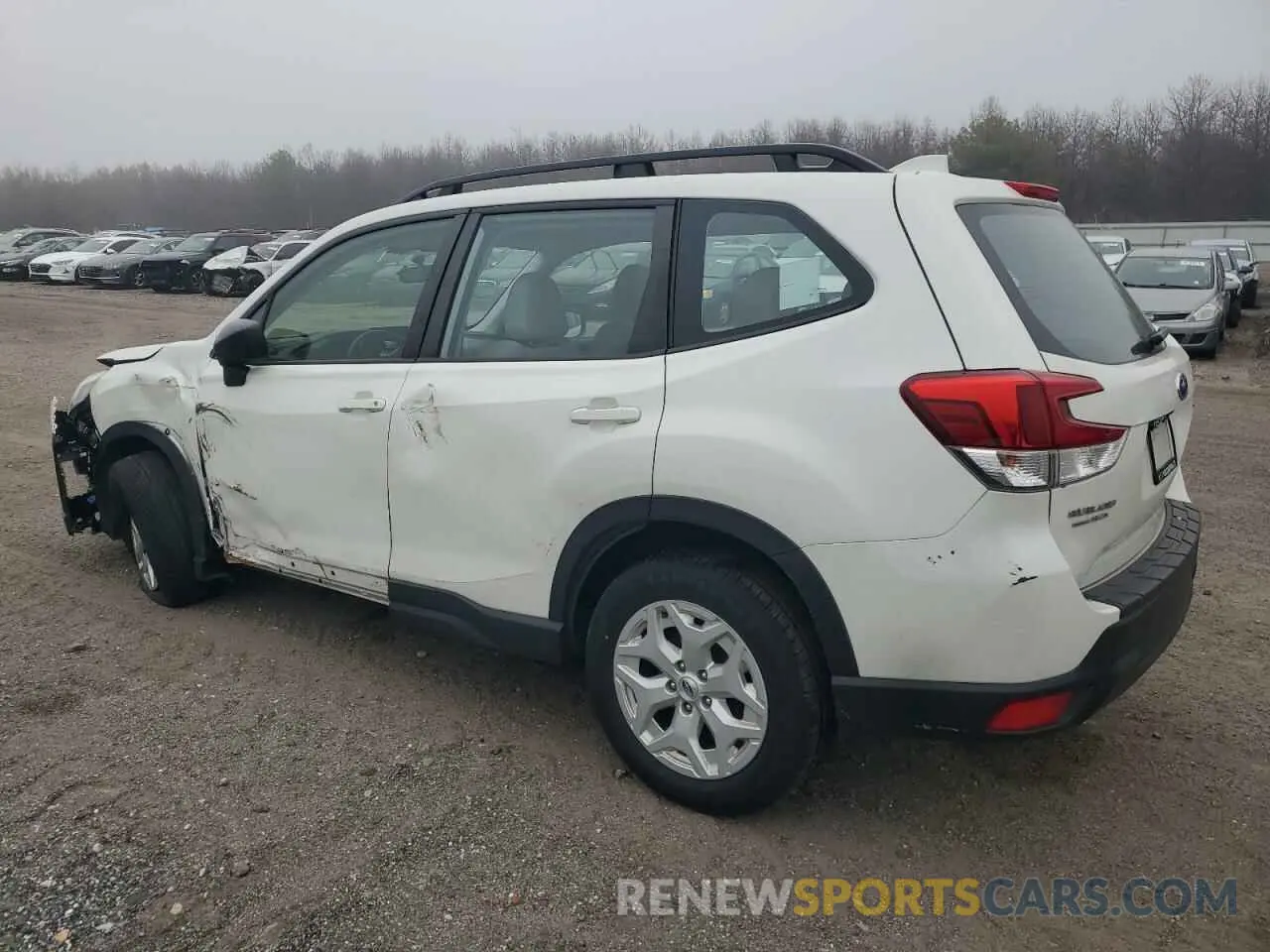 2 Photograph of a damaged car JF2SKACC5NH430129 SUBARU FORESTER 2022