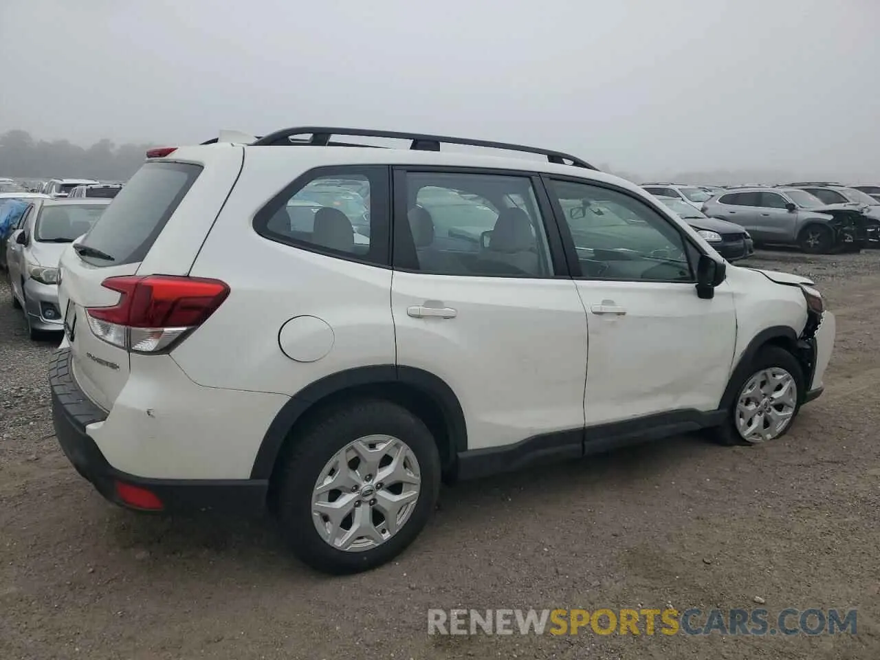 3 Photograph of a damaged car JF2SKACC5NH430129 SUBARU FORESTER 2022