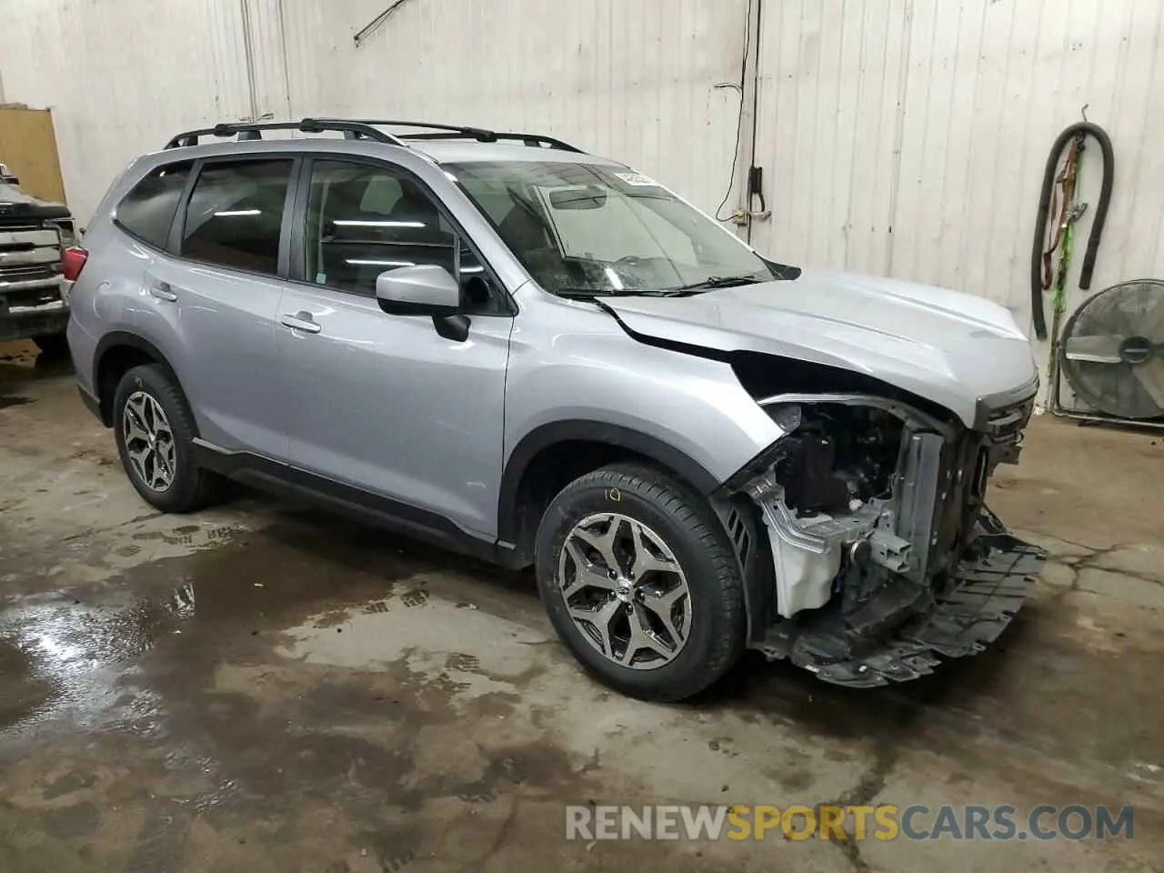 4 Photograph of a damaged car JF2SKADC1NH409406 SUBARU FORESTER 2022