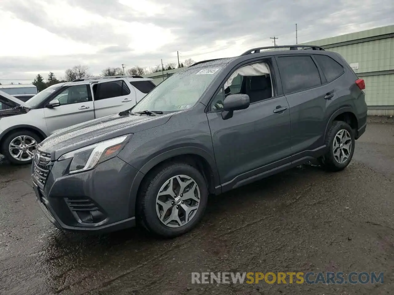 1 Photograph of a damaged car JF2SKADC1NH409597 SUBARU FORESTER 2022