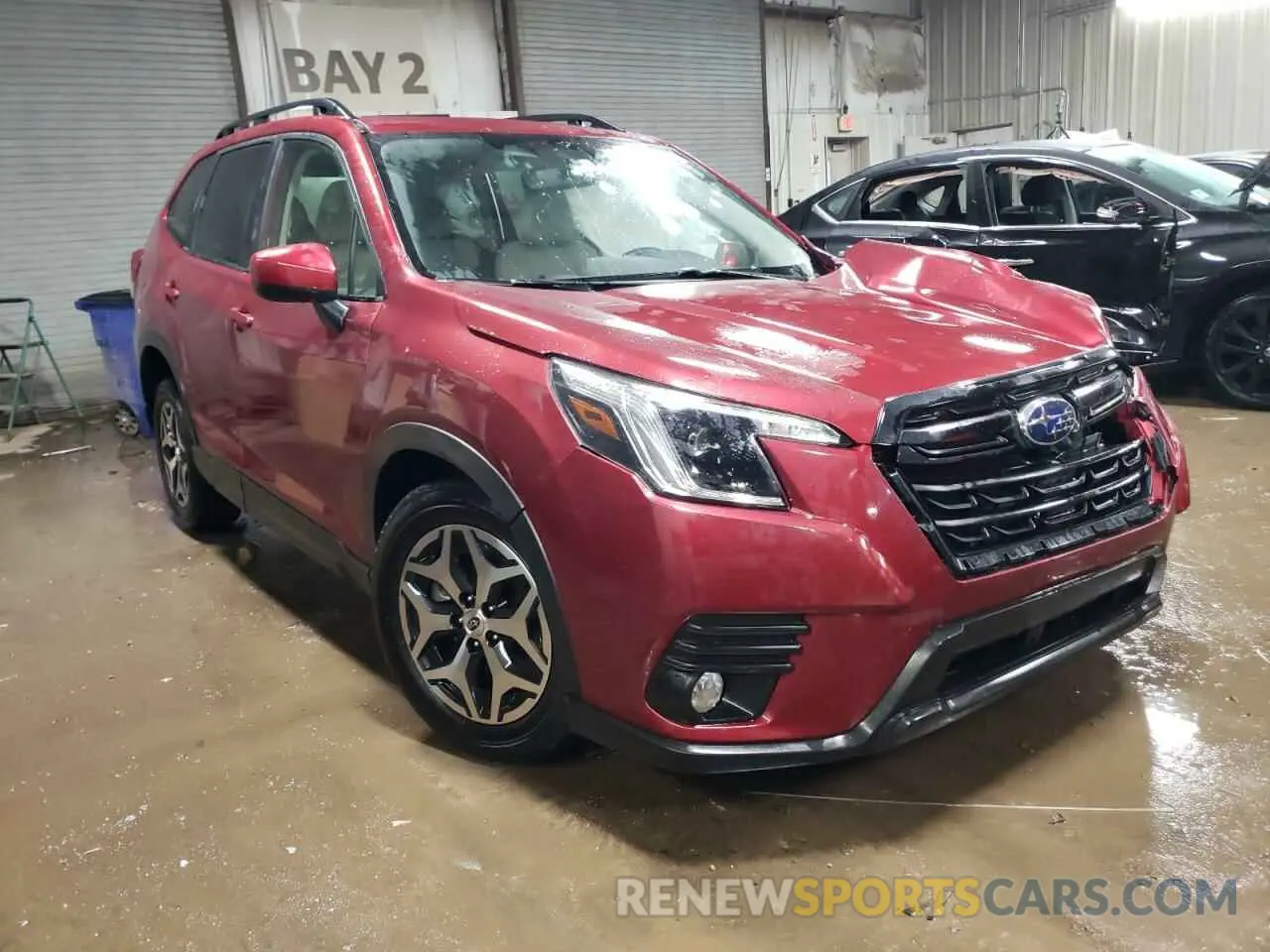 4 Photograph of a damaged car JF2SKADC2NH411200 SUBARU FORESTER 2022
