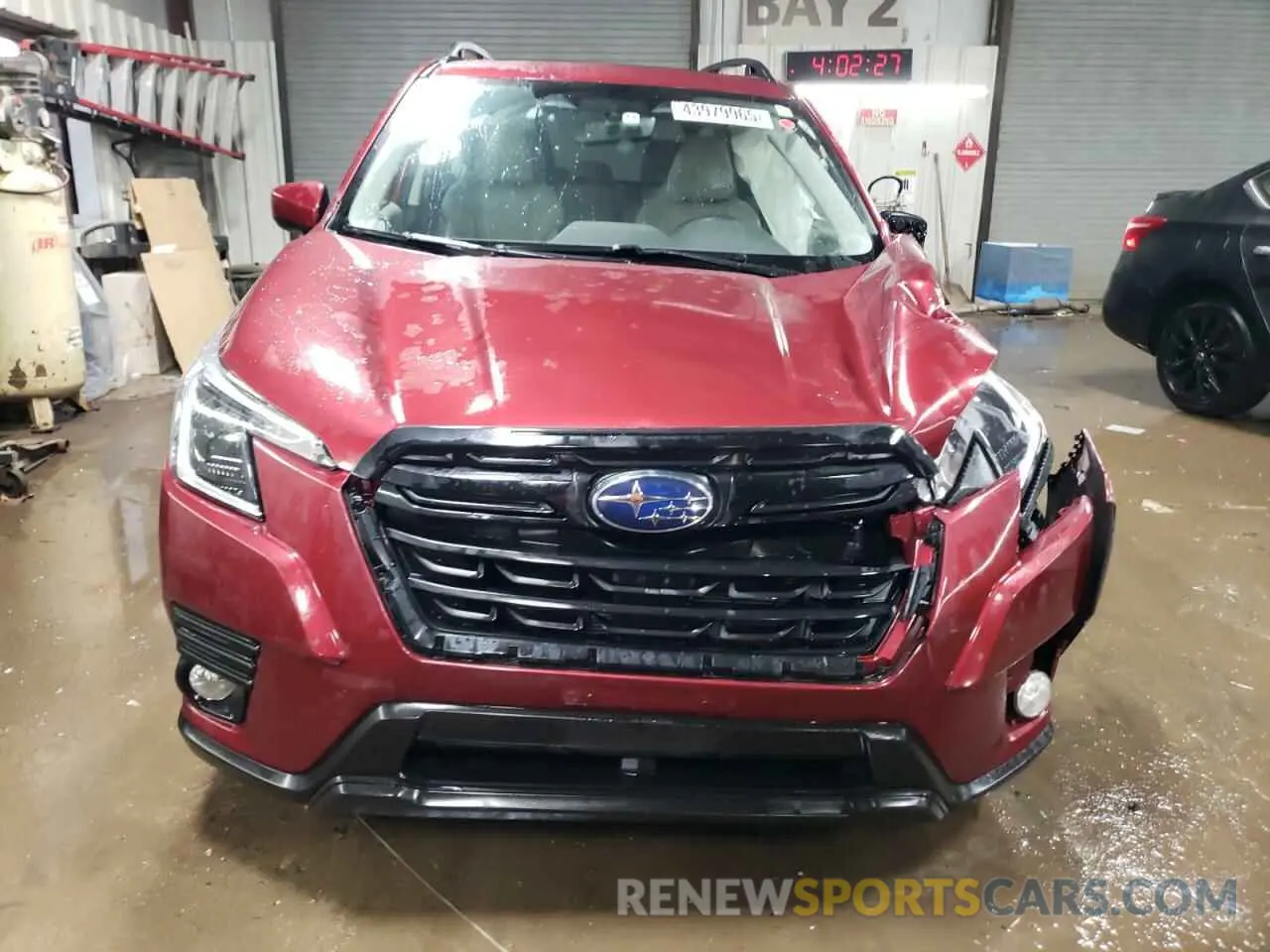 5 Photograph of a damaged car JF2SKADC2NH411200 SUBARU FORESTER 2022
