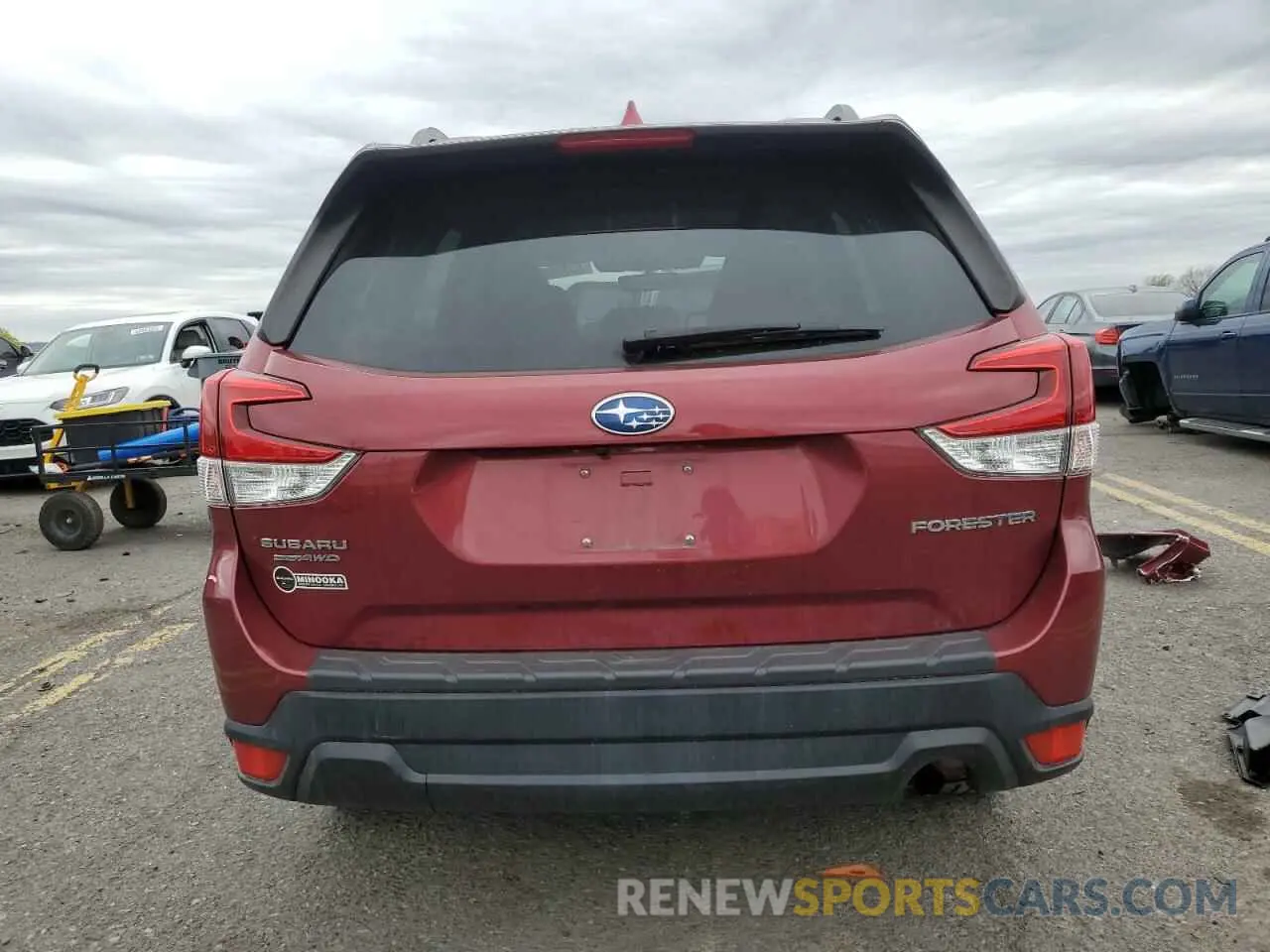 6 Photograph of a damaged car JF2SKADC2NH441829 SUBARU FORESTER 2022