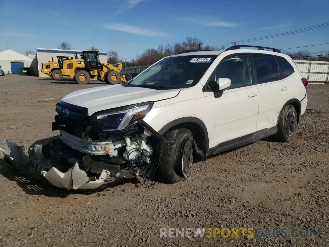 1 Photograph of a damaged car JF2SKADC2NH459490 SUBARU FORESTER 2022