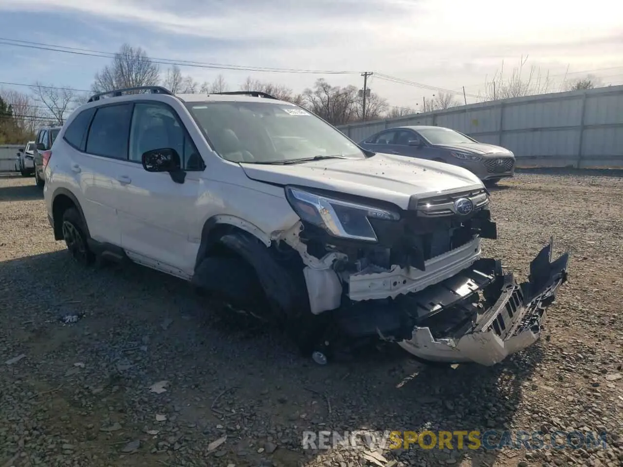 4 Photograph of a damaged car JF2SKADC2NH459490 SUBARU FORESTER 2022
