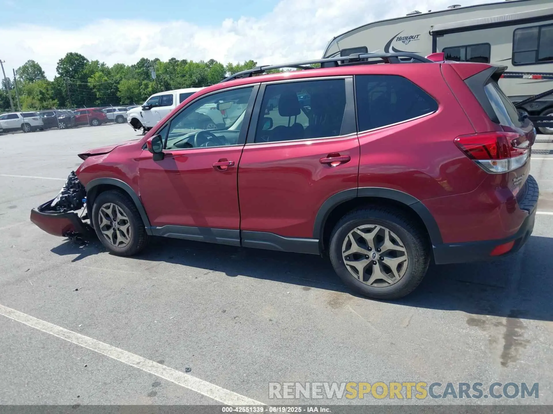 14 Photograph of a damaged car JF2SKADC4NH437491 SUBARU FORESTER 2022