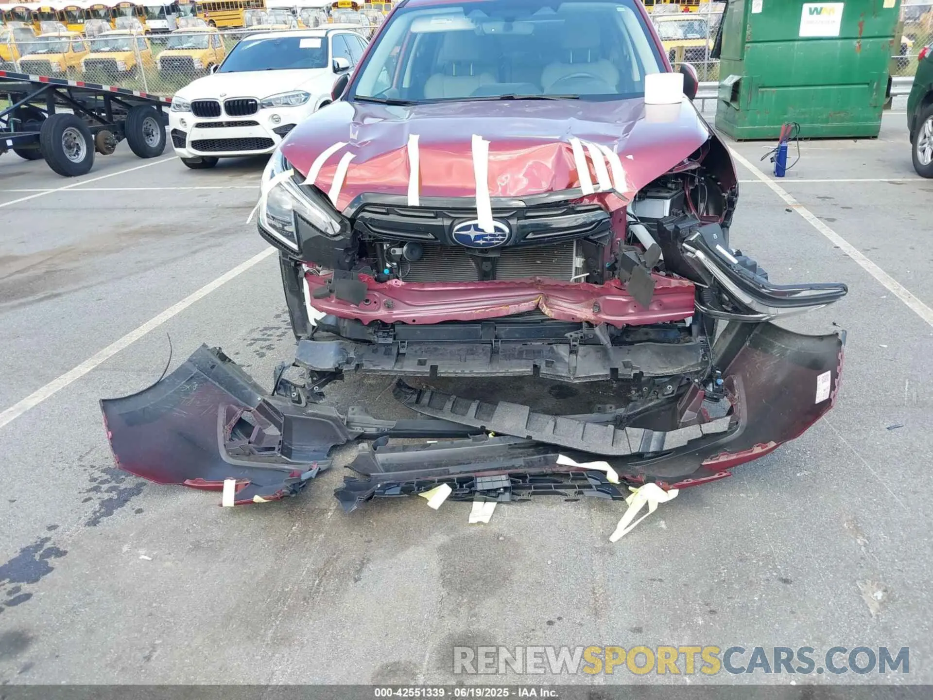 6 Photograph of a damaged car JF2SKADC4NH437491 SUBARU FORESTER 2022